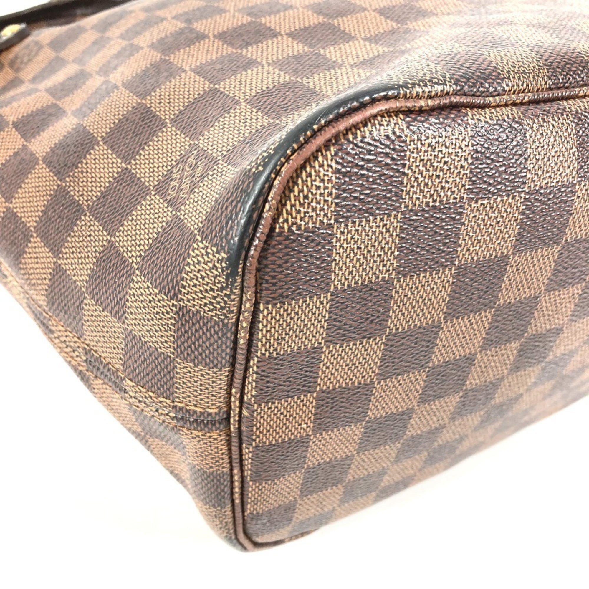 Louis Vuitton Brown Damier Canvas Ebene Galle Damier Canvas Handbag Shoulder Bag Tote Bag (Pre-Owned)