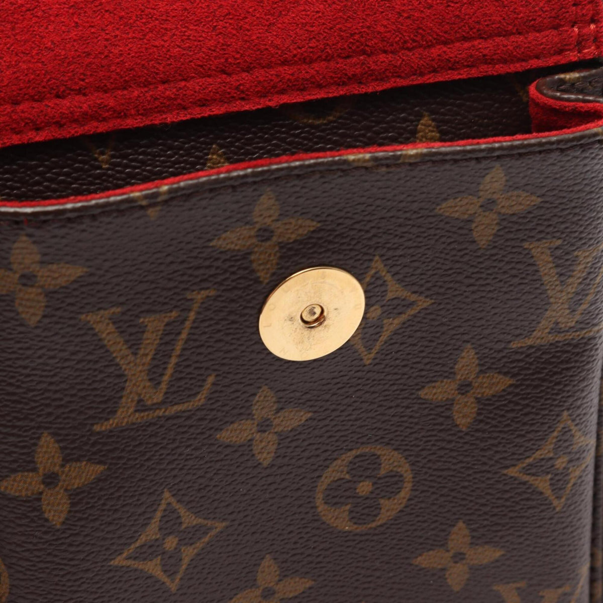 Louis Vuitton Brown Monogram Monogram Handbag Shoulder Bag (Pre-Owned)