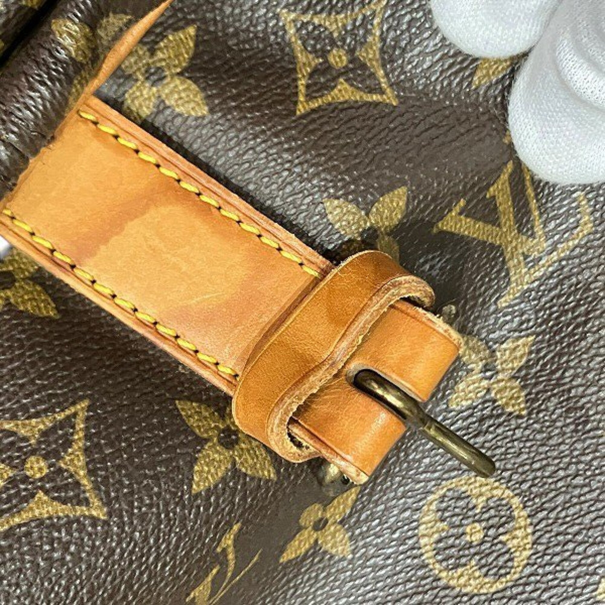 Louis Vuitton Brown Monogram Handbag Shoulder Bag (Pre-Owned)