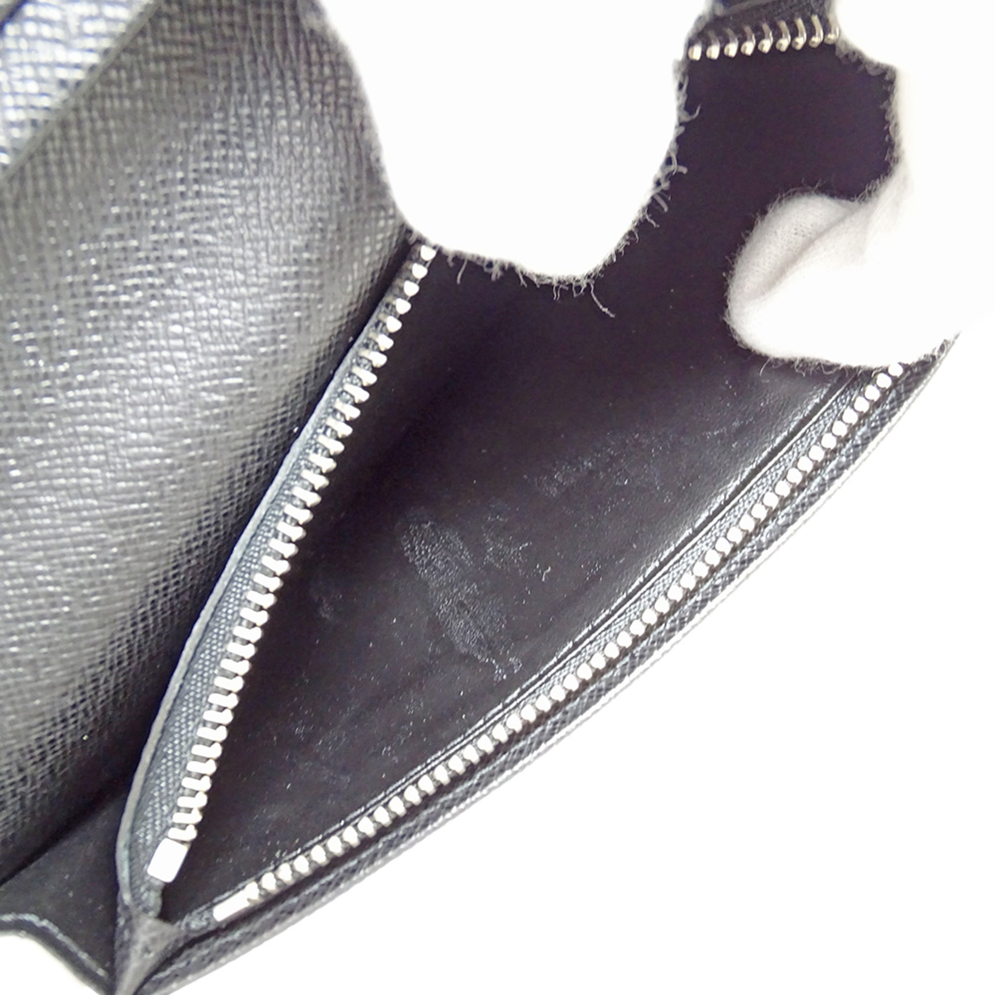 Louis Vuitton Black Damier Graphite Damier Graphite Long Wallet (Bi-Fold) (Pre-Owned)