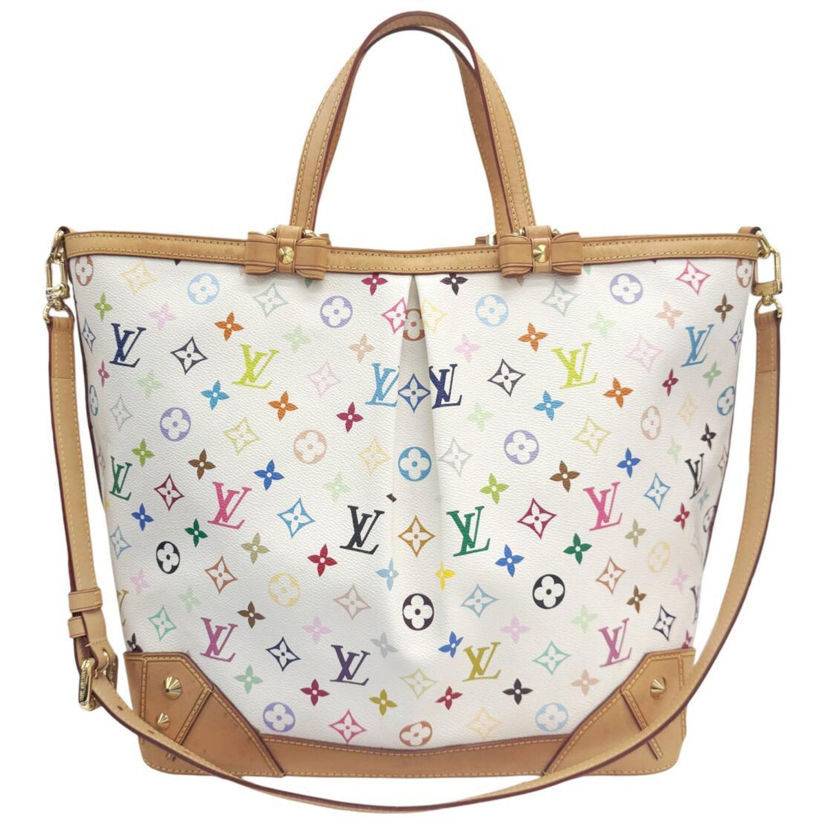 Louis Vuitton Blanc Monogram Multicolore Shoulder Bag (Pre-Owned)