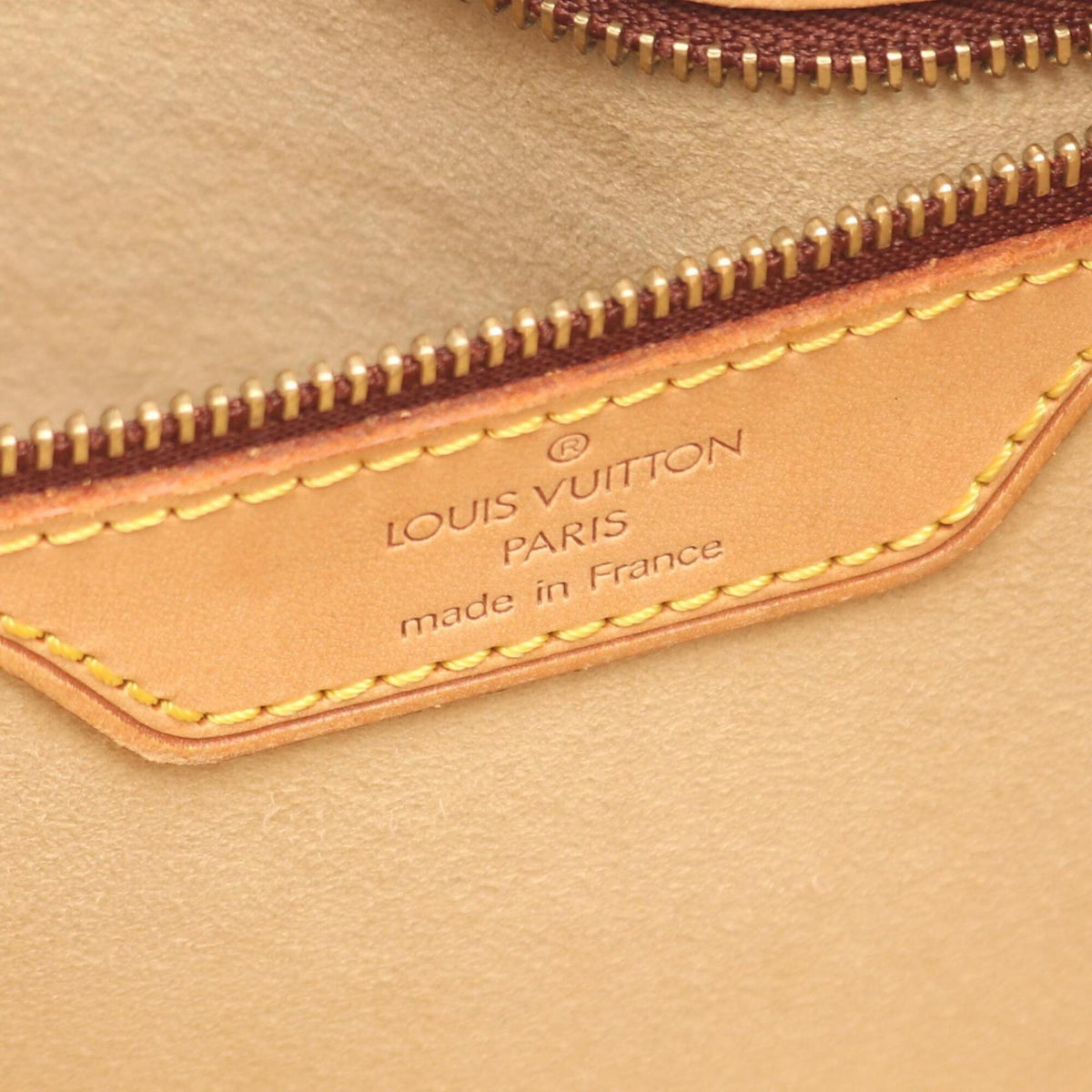 Louis Vuitton Brown Monogram Coated Canvas Handbag Shoulder Bag (Pre-Owned)