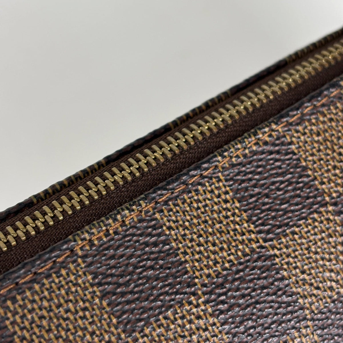 Louis Vuitton Brown Pochette Pouch (Pre-Owned)