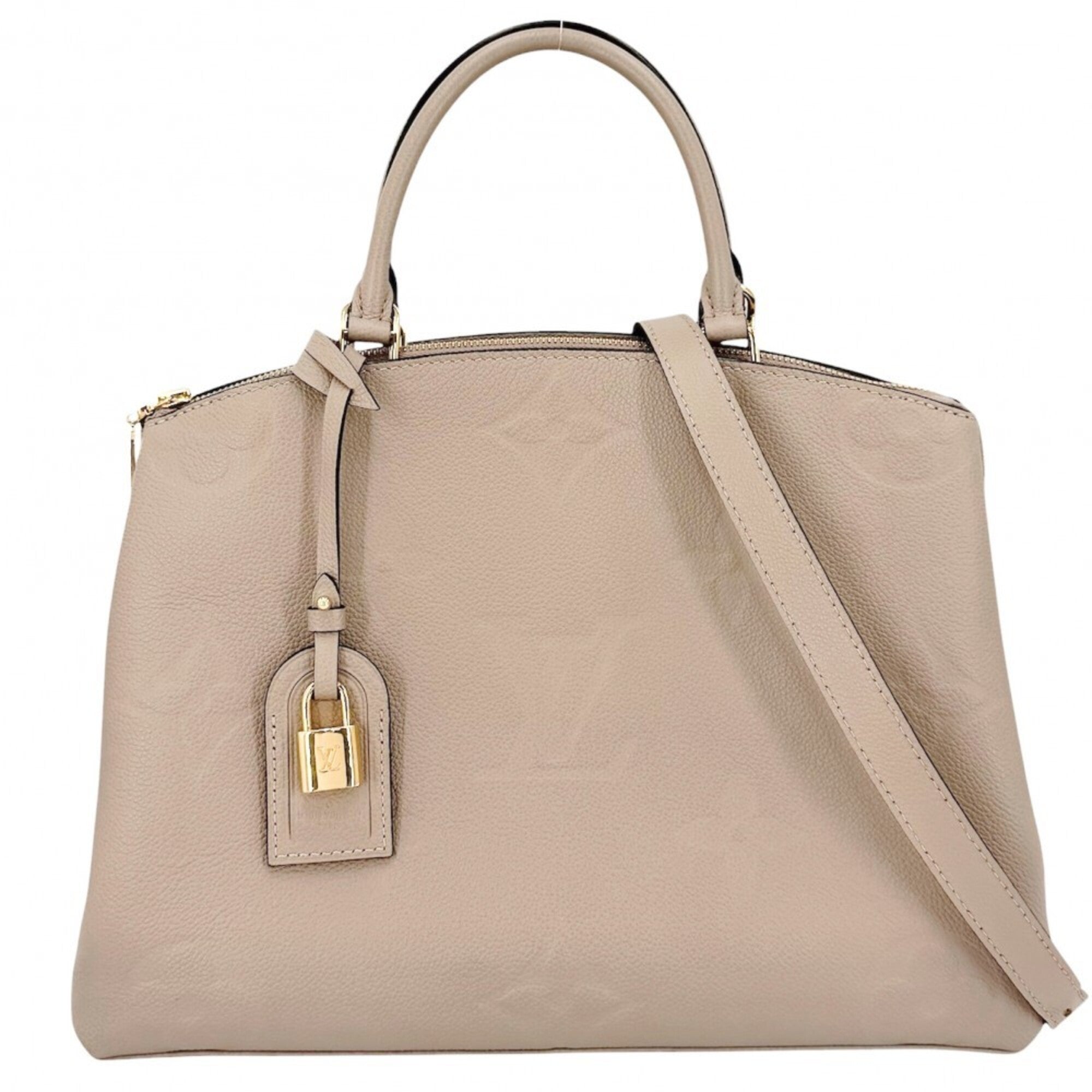 Louis Vuitton Monogram Empreinte Tourterelle Monogram Empreinte Handbag Shoulder Bag (Pre-Owned)