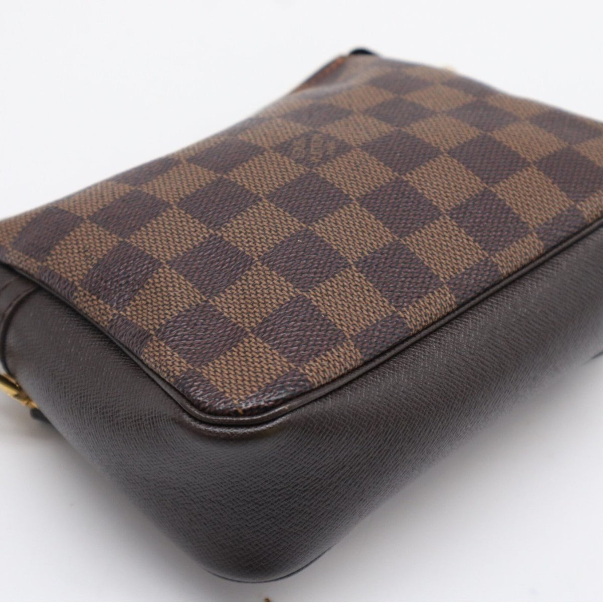 Louis Vuitton Damier Brown Coated Canvas Leather Handbag (Pre-Owned)