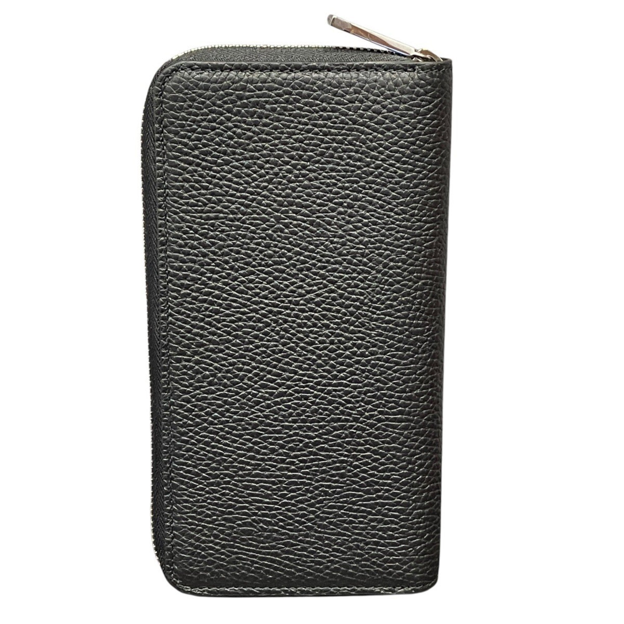Gucci Black Leather Long Wallet (Bi-Fold) (Pre-Owned)