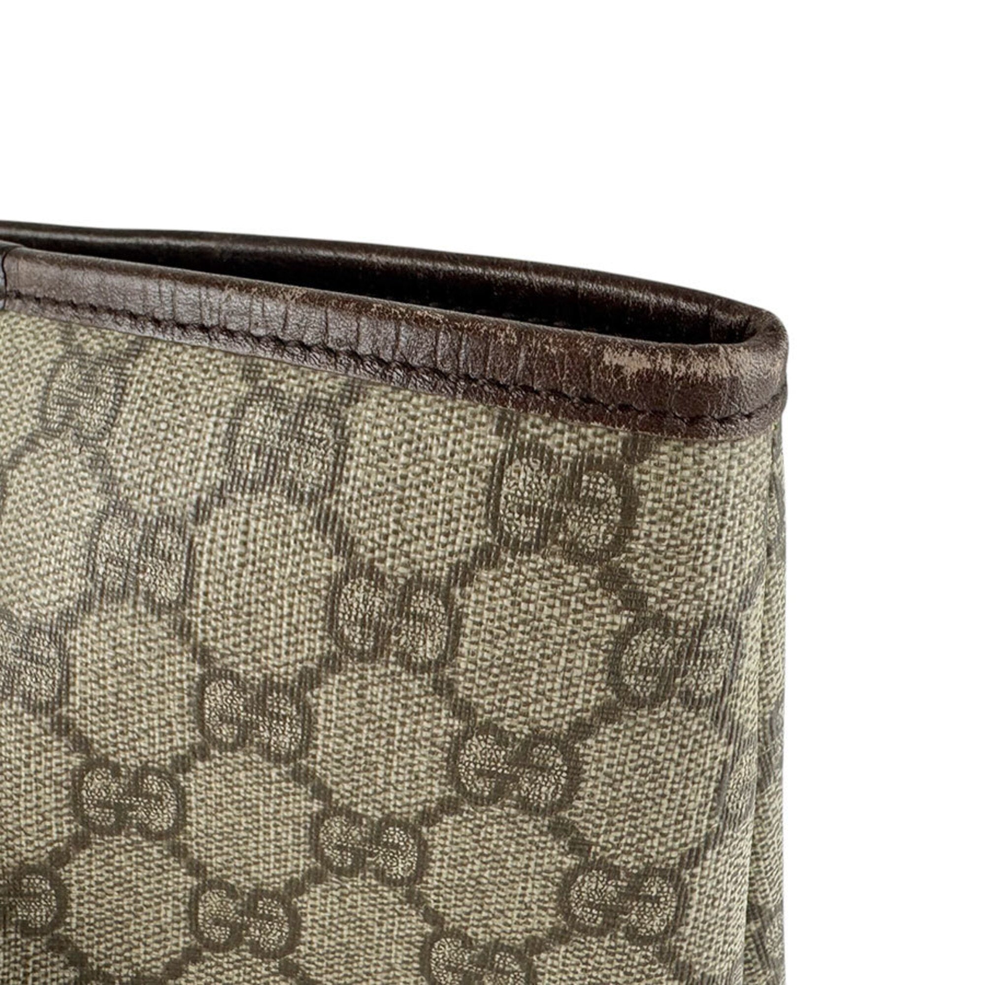 Gucci Brown Gg Supreme Shoulder Bag Tote Bag (Pre-Owned)