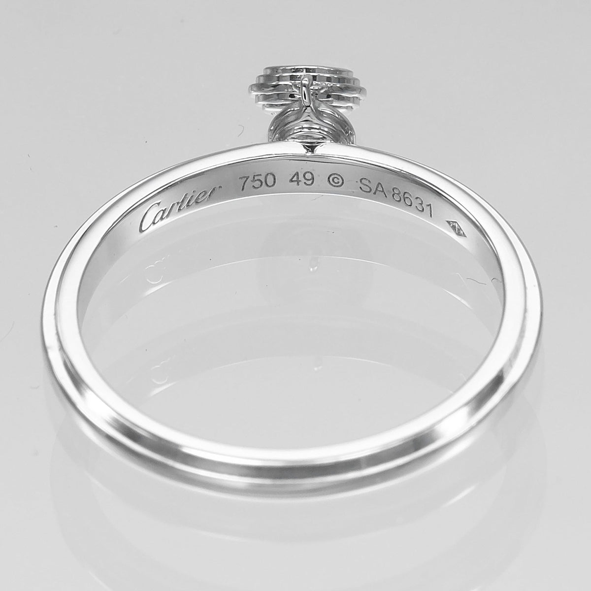 Cartier Platinum 950 Band Ring (Pre-Owned)