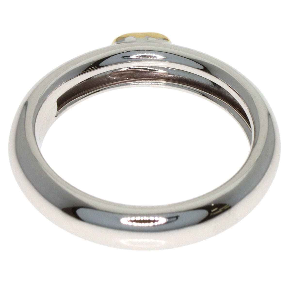 Tiffany Yellow Gold (18K) White Gold (18K) Band Ring (Pre-Owned)