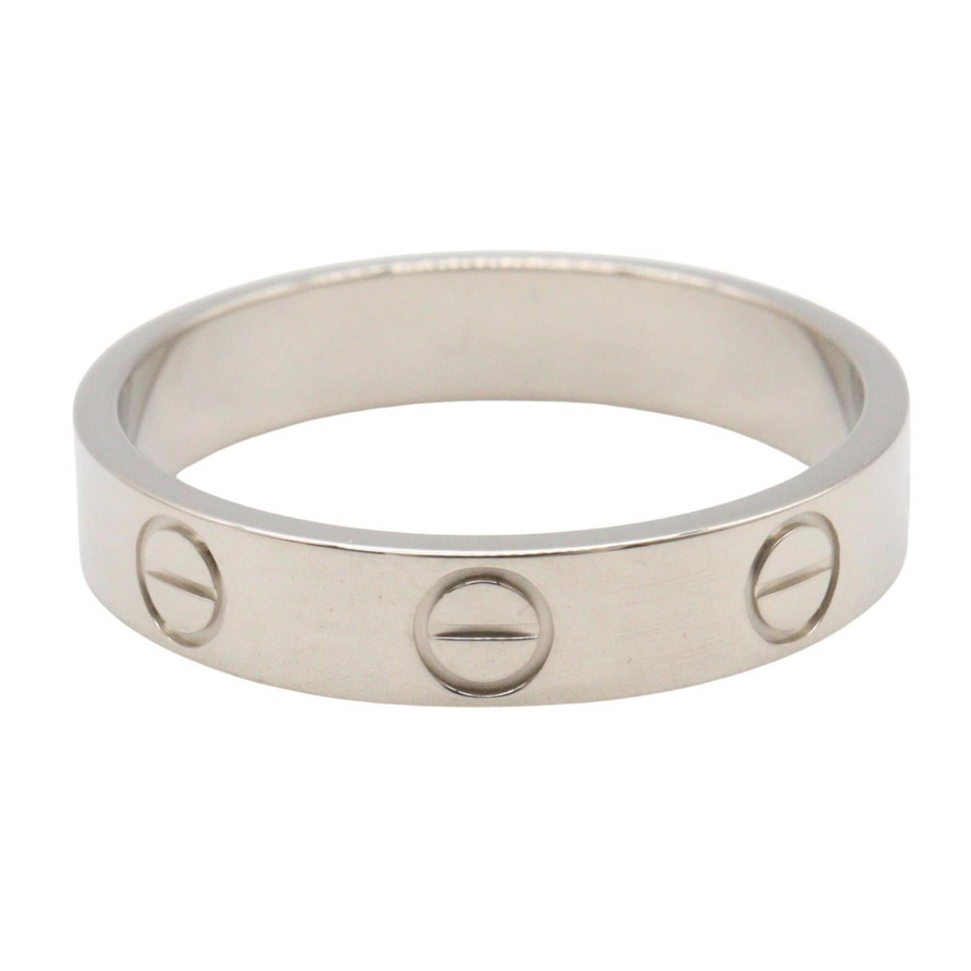 Cartier Silver White Gold (18K) Band Ring (Pre-Owned)