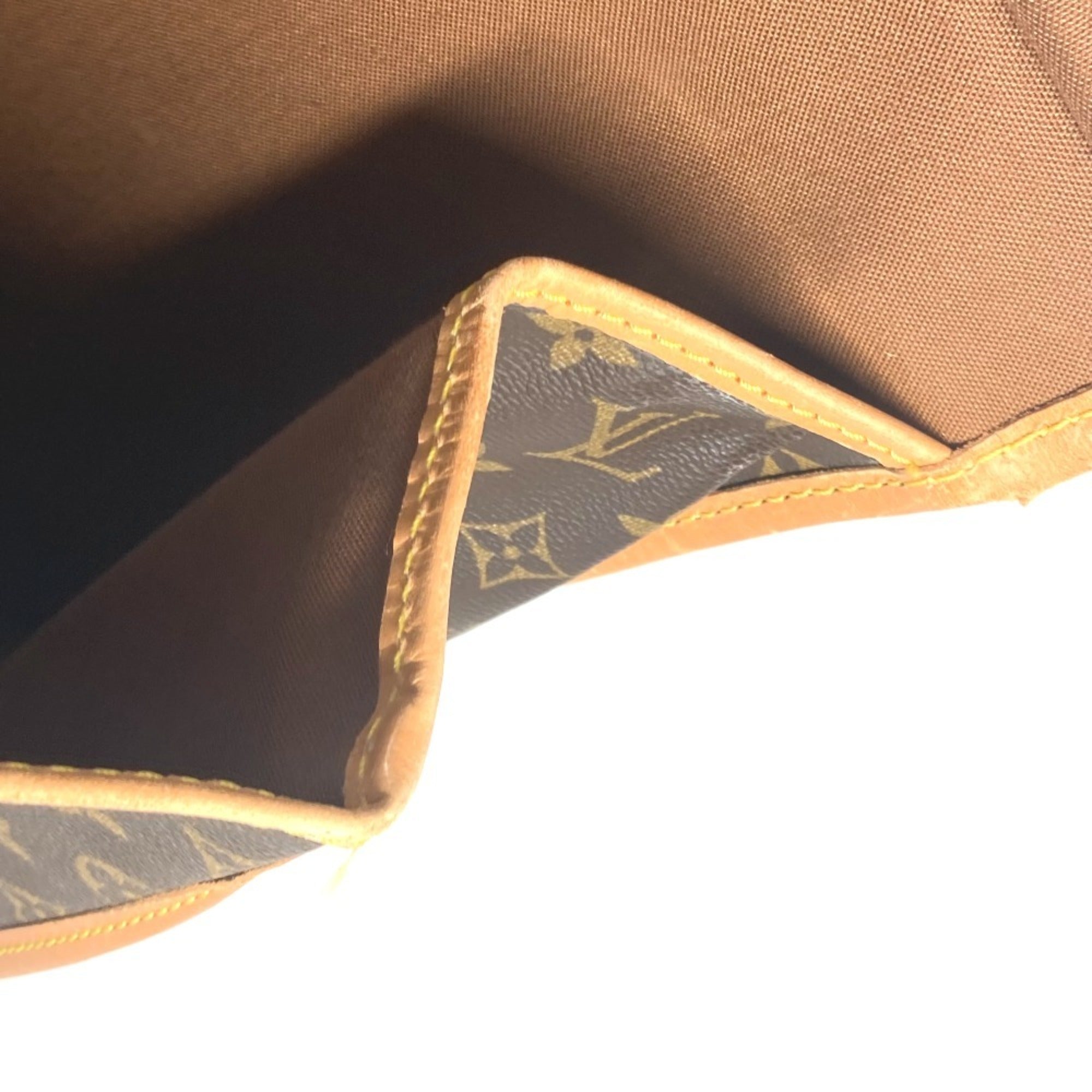 Louis Vuitton Brown Monogram Monogram Boston Bag Handbag Shoulder Bag (Pre-Owned)