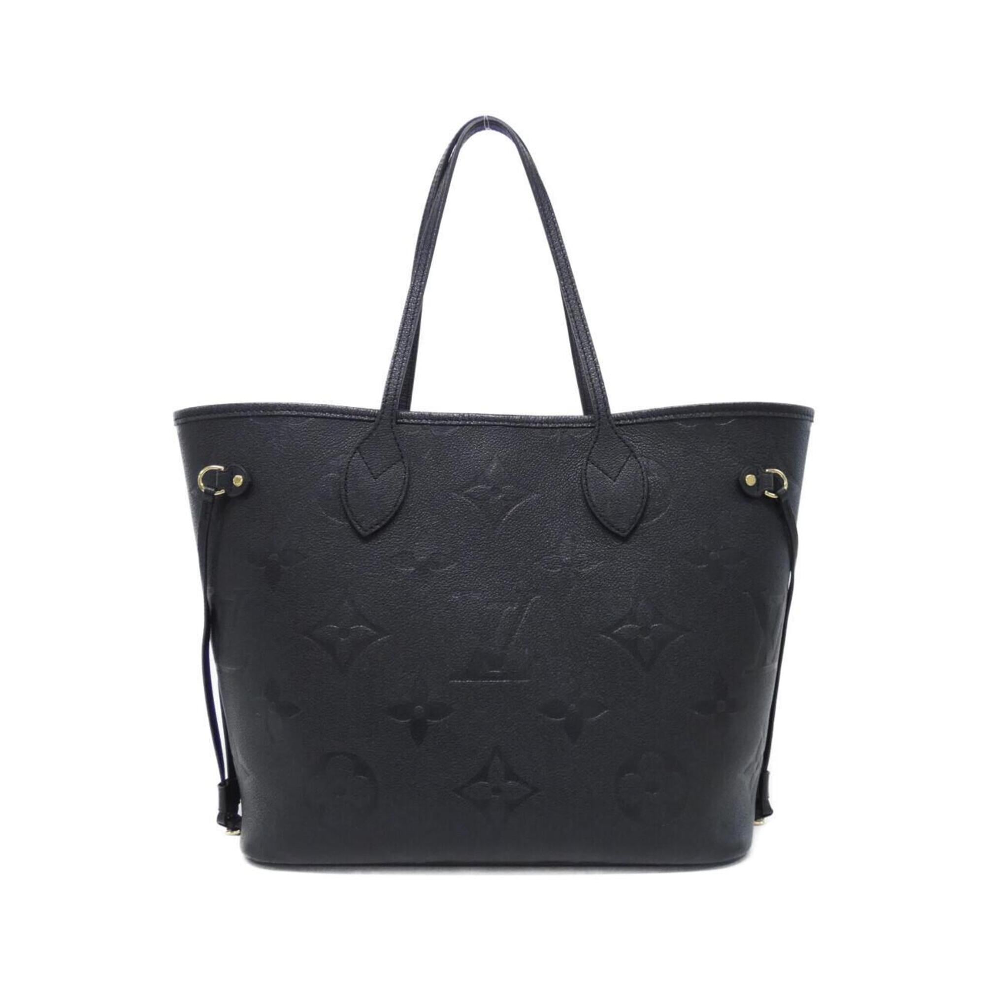 Louis Vuitton Black Leather Handbag (Pre-Owned)