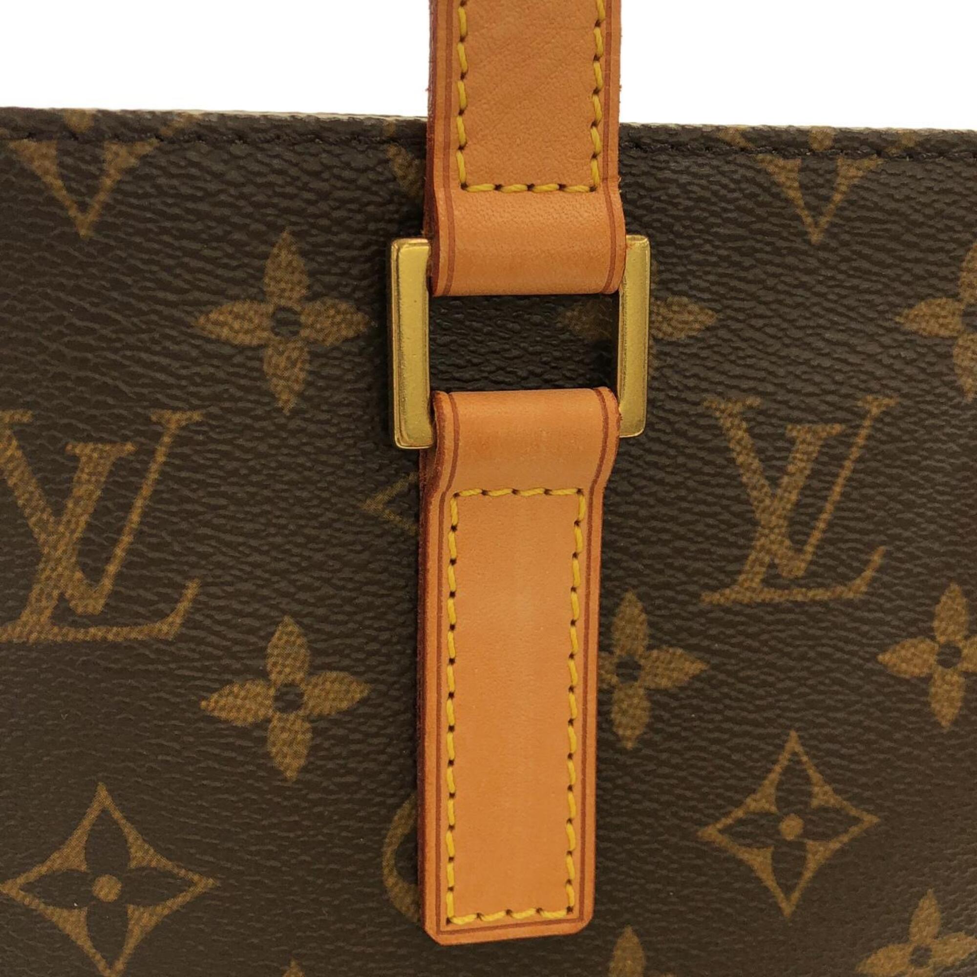 Louis Vuitton Marron Coated Canvas Handbag (Pre-Owned)