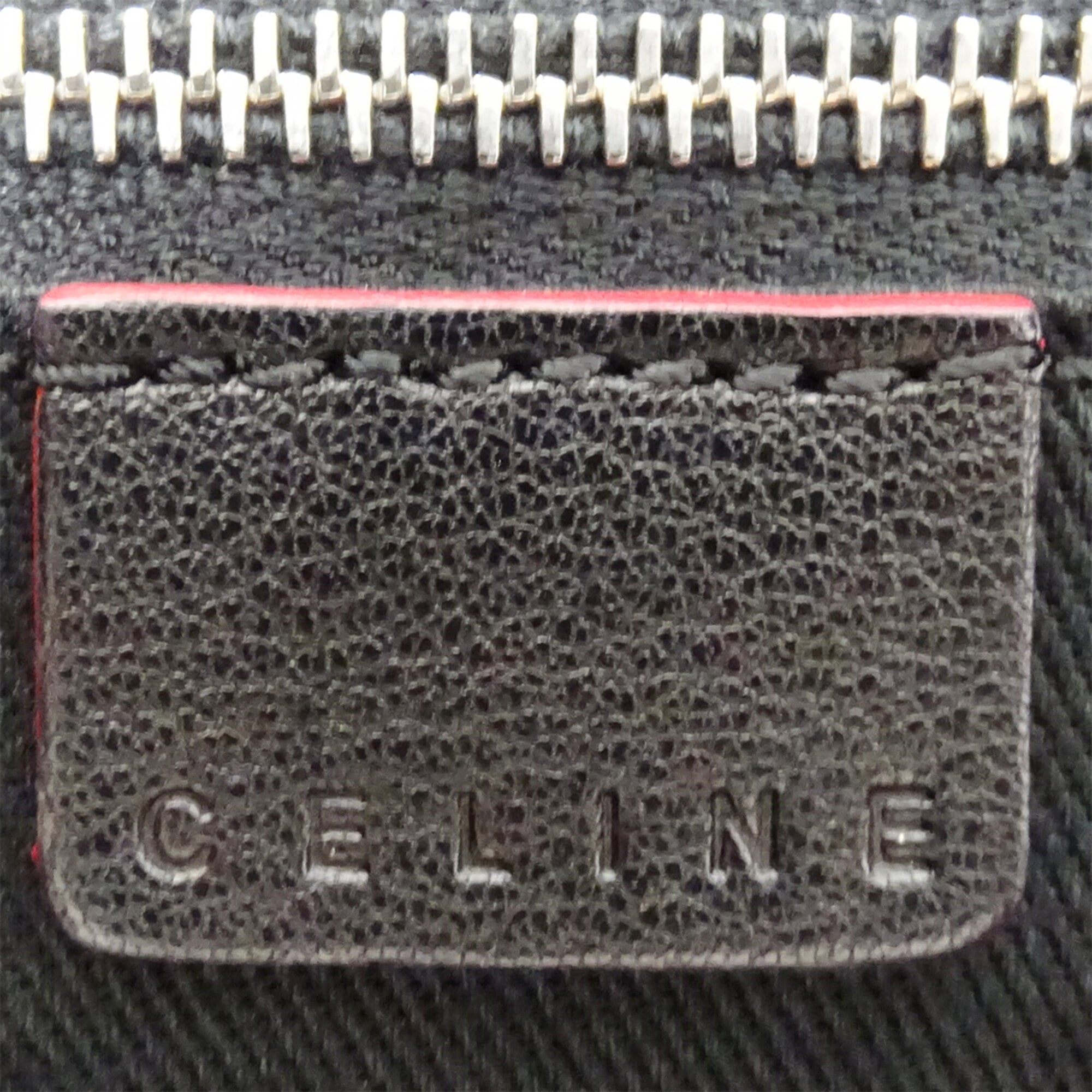 Celine Black Canvas Handbag Tote Bag (Pre-Owned)