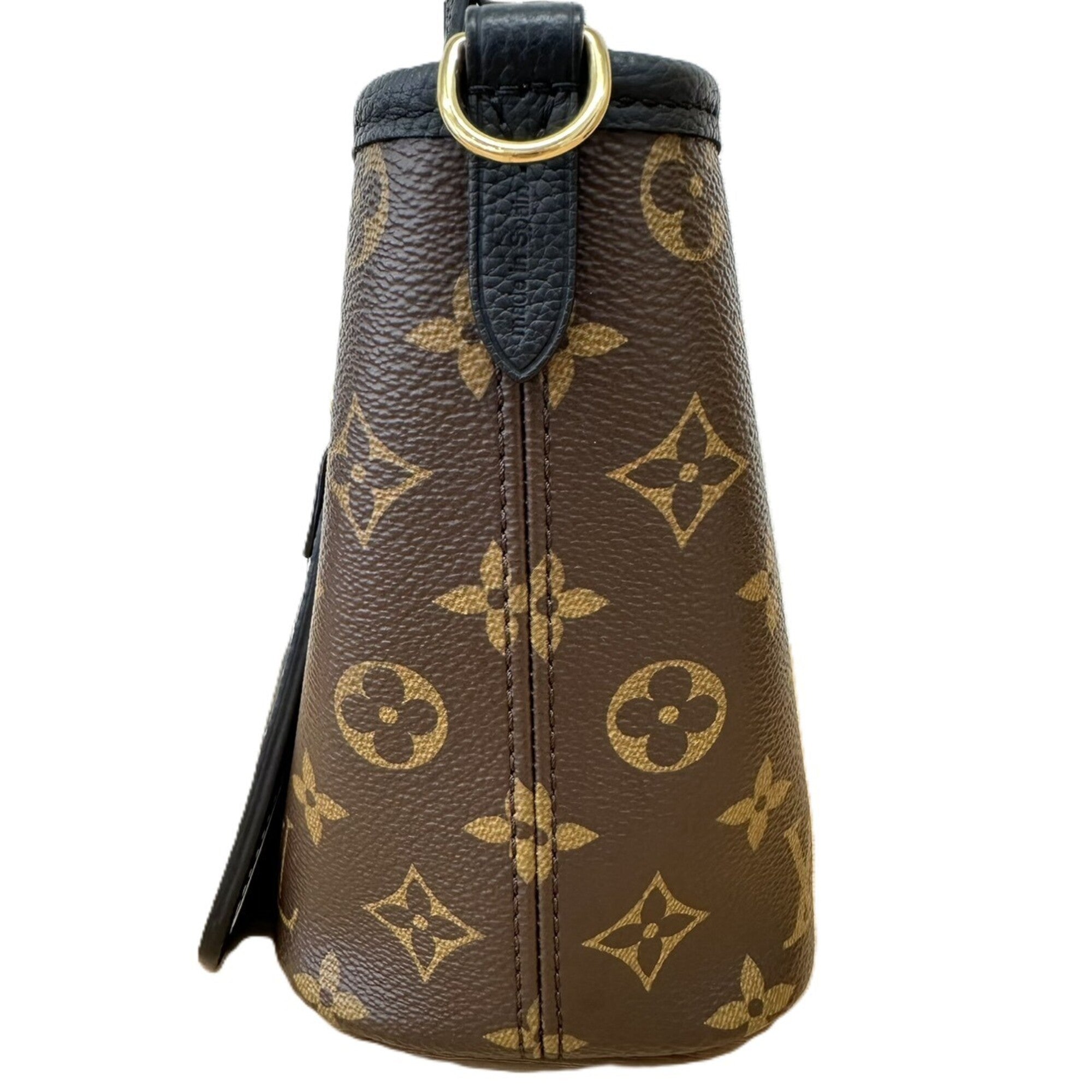 Louis Vuitton Monogram Brown Leather Tote Bag (Pre-Owned)