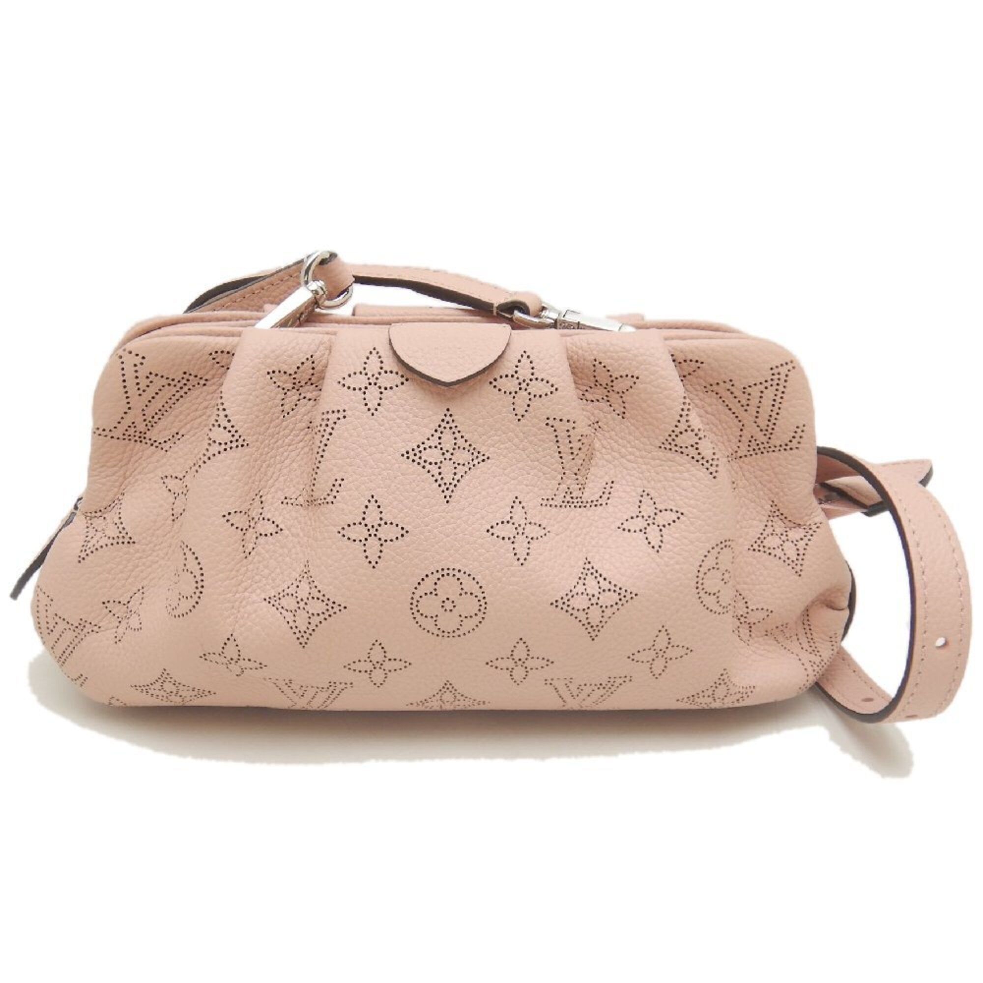Louis Vuitton Mahina Magnolia Mahina Leather Shoulder Bag (Pre-Owned)