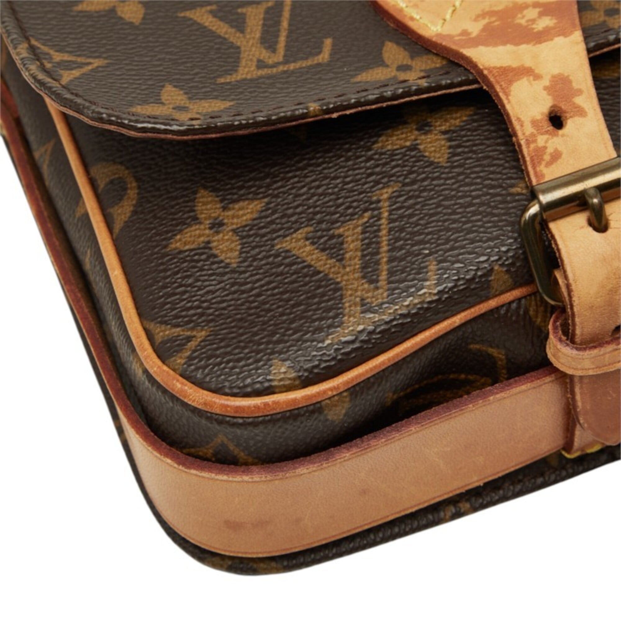 Louis Vuitton Brown Monogram Pvc Leather Shoulder Bag (Pre-Owned)