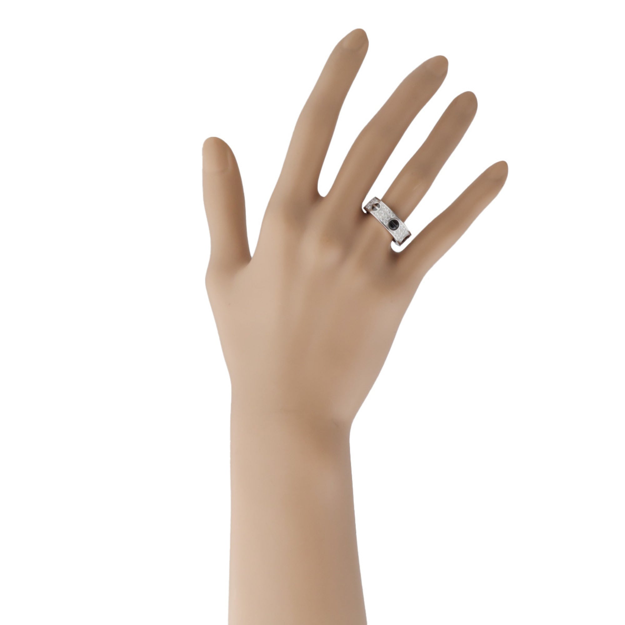 Cartier White Gold (18K) Ceramic Band Ring (Pre-Owned)