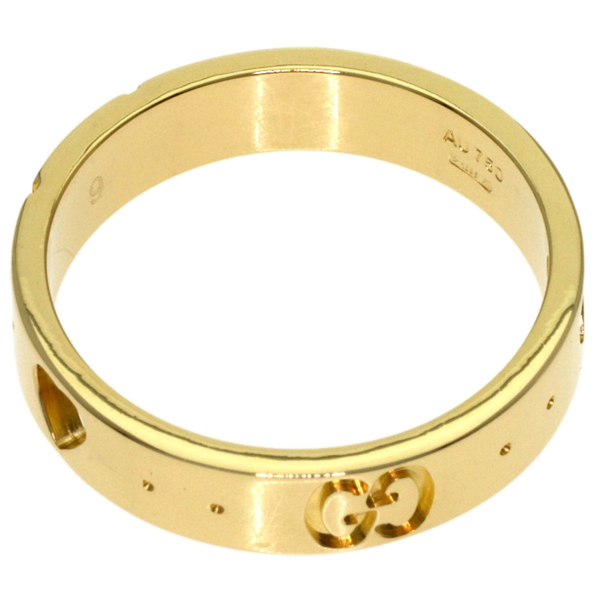 Gucci Yellow Gold (18K) Band Ring (Pre-Owned)