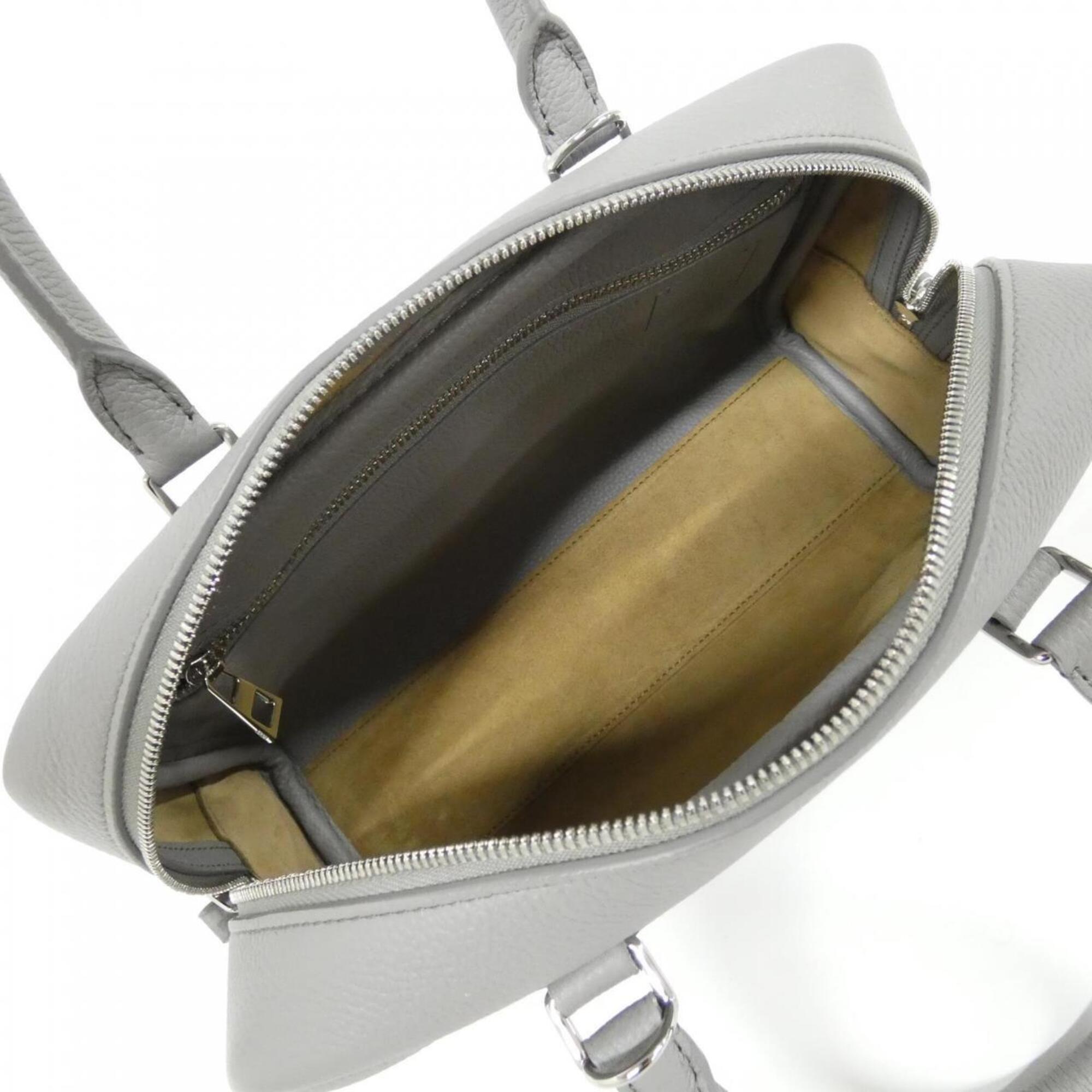 Loewe Gray Leather Handbag (Pre-Owned)