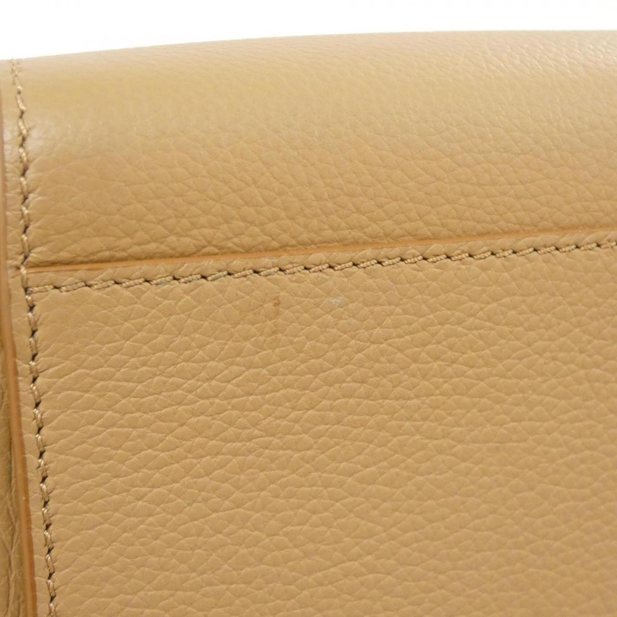 Loewe Brown Leather Shoulder Bag (Pre-Owned)