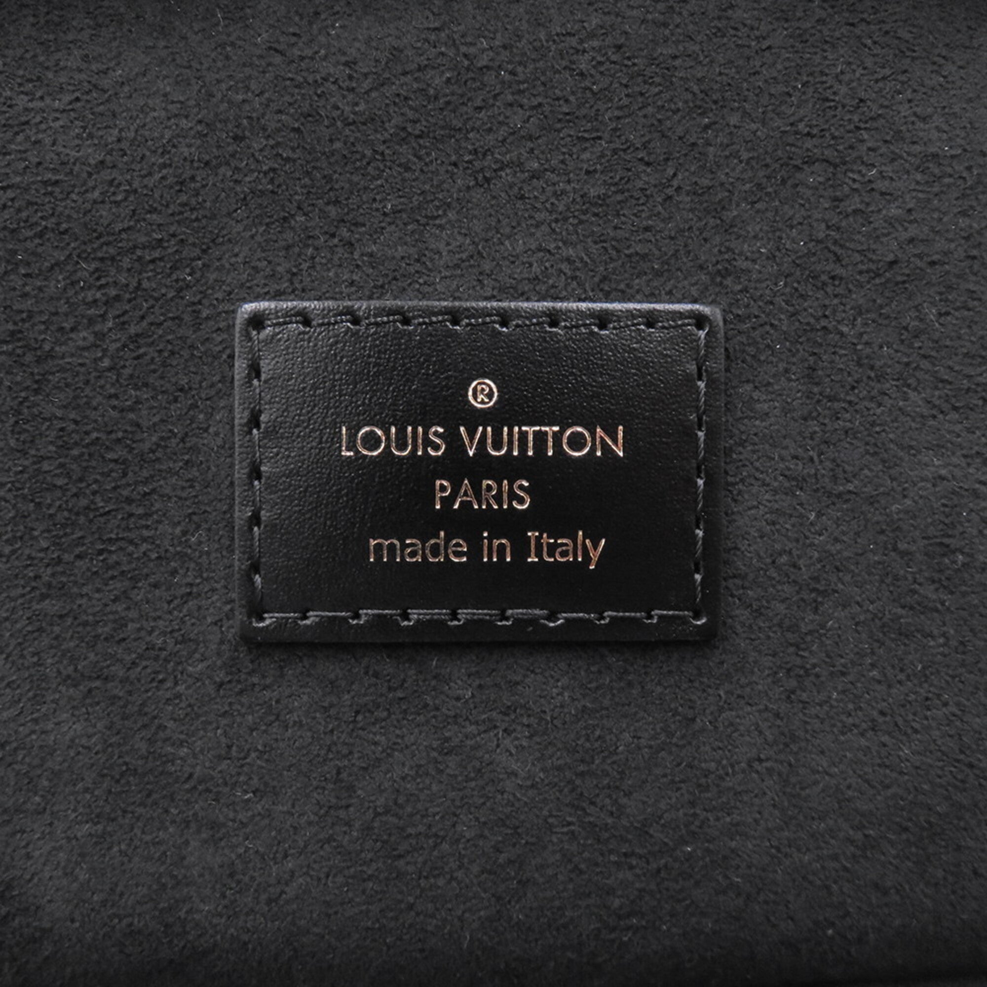 Louis Vuitton Monogram Reverse Noir Monogram Reverse Monogram Handbag Shoulder Bag (Pre-Owned)