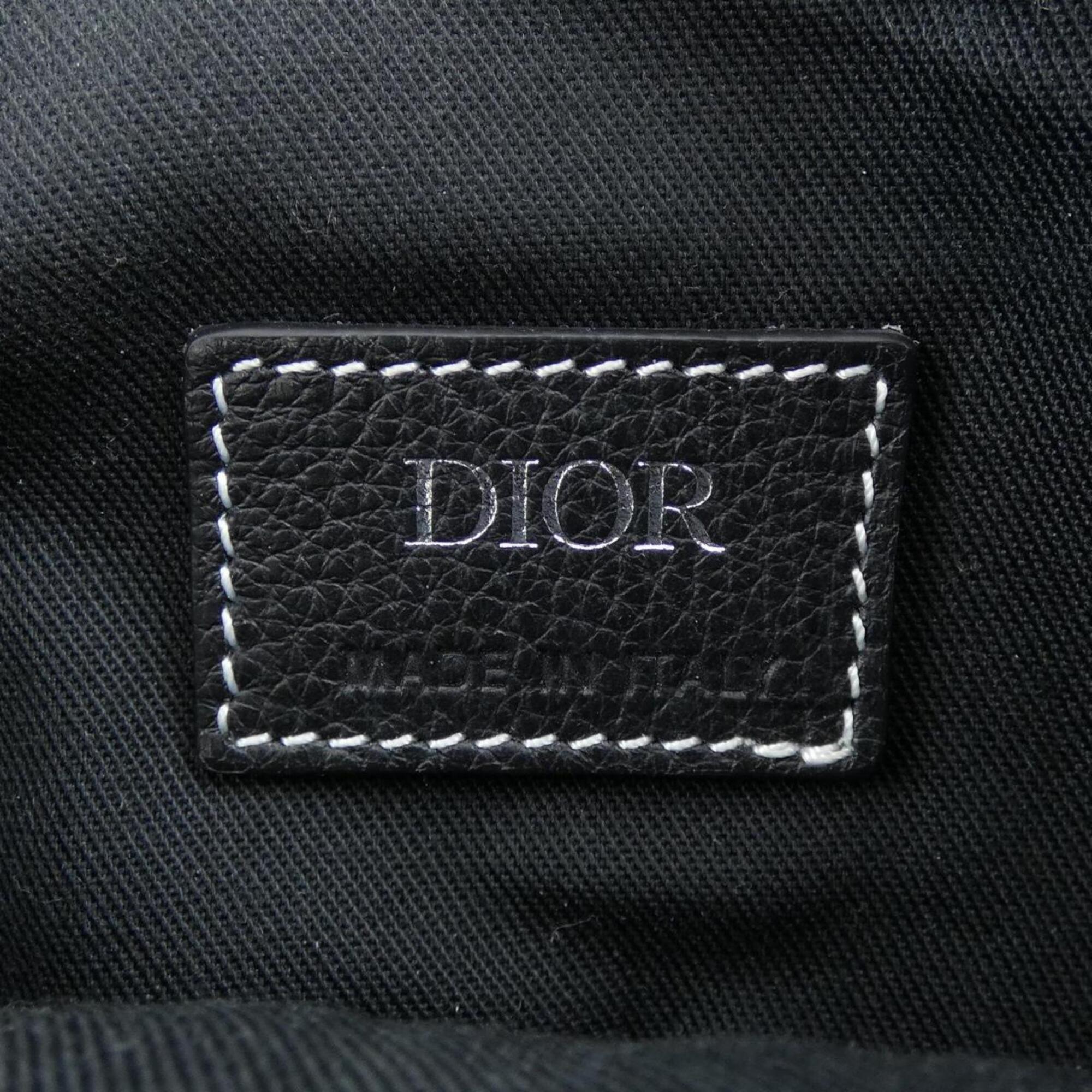 Christian Dior Black Leather Handbag (Pre-Owned)