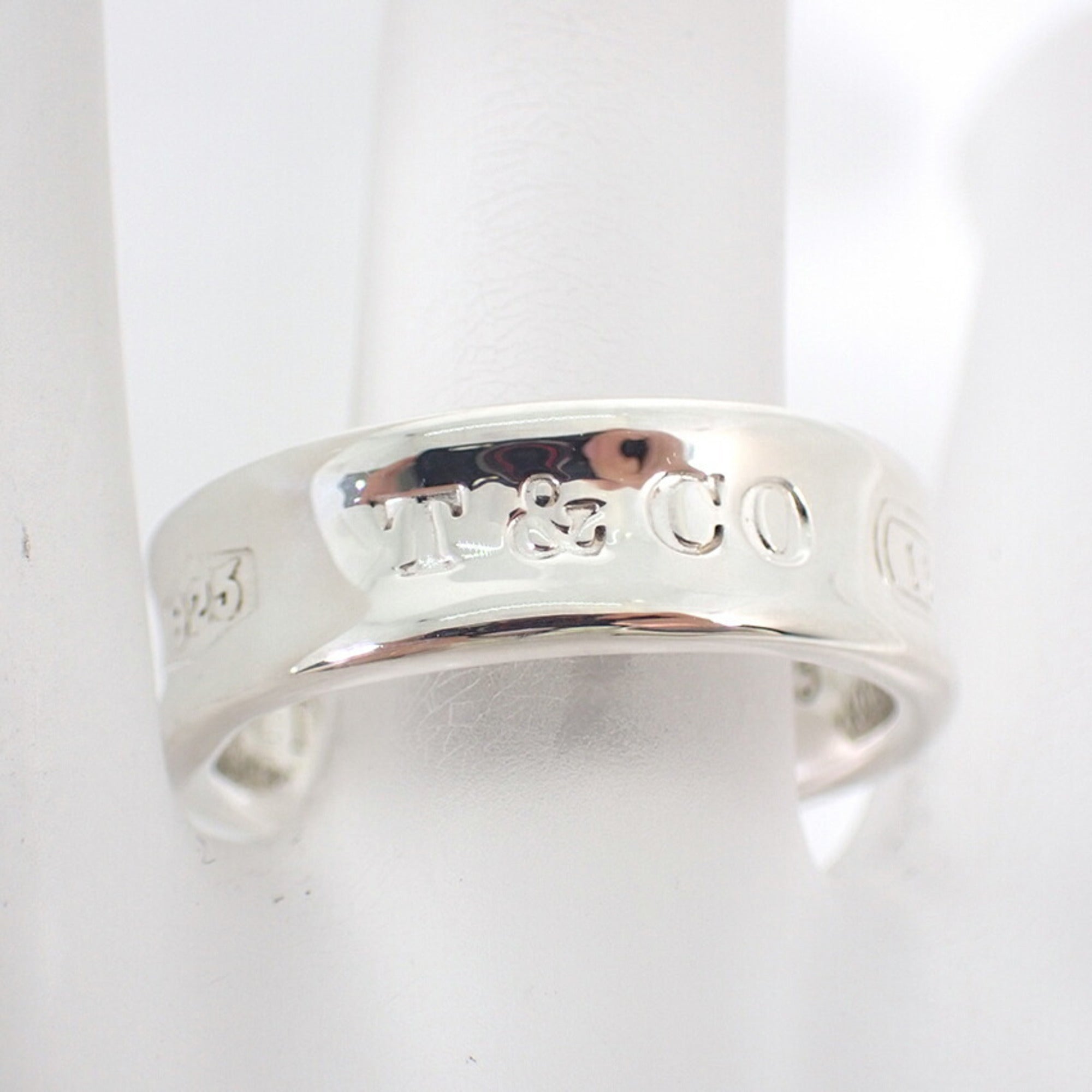 Tiffany Sterling Silver 925 Band Ring (Pre-Owned)