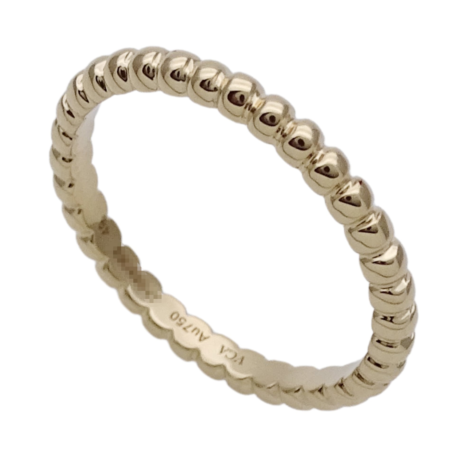 Van Cleef & Arpels Yellow Gold Yellow Gold (18K) Band Ring (Pre-Owned)