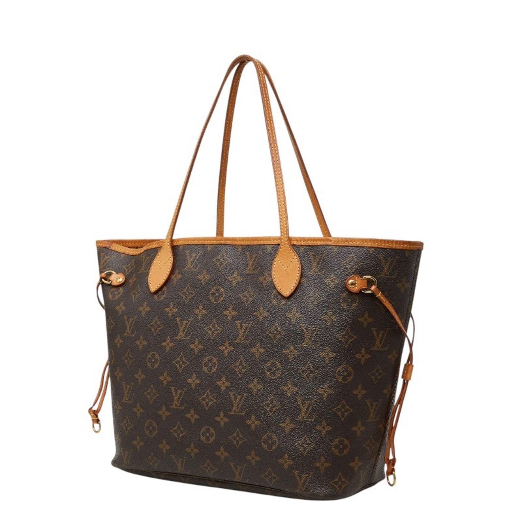Louis Vuitton Brown Pvc Leather Shoulder Bag Tote Bag (Pre-Owned)
