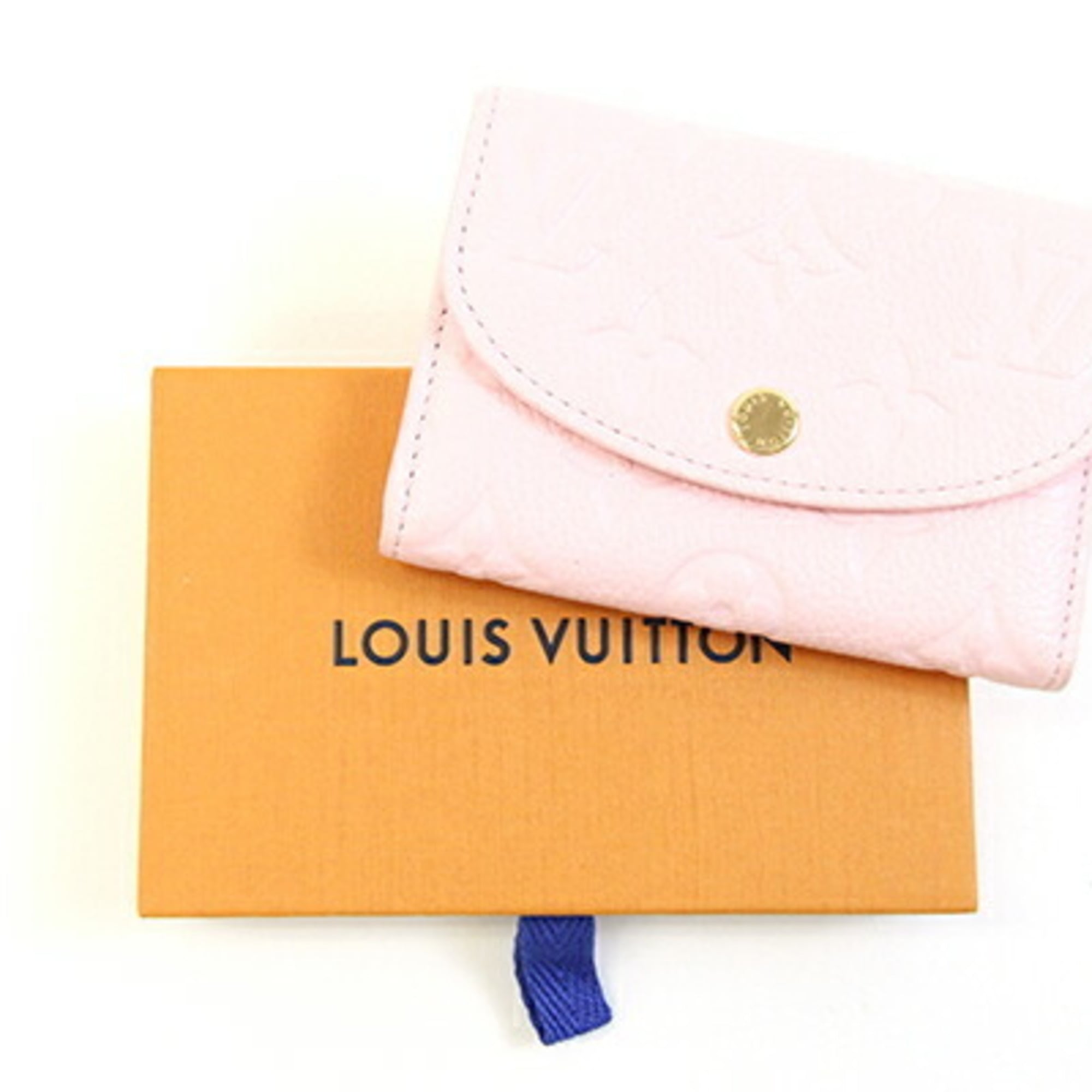 Louis Vuitton Pink Monogram Empreinte Leather Coin Purse/Coin Case (Pre-Owned)