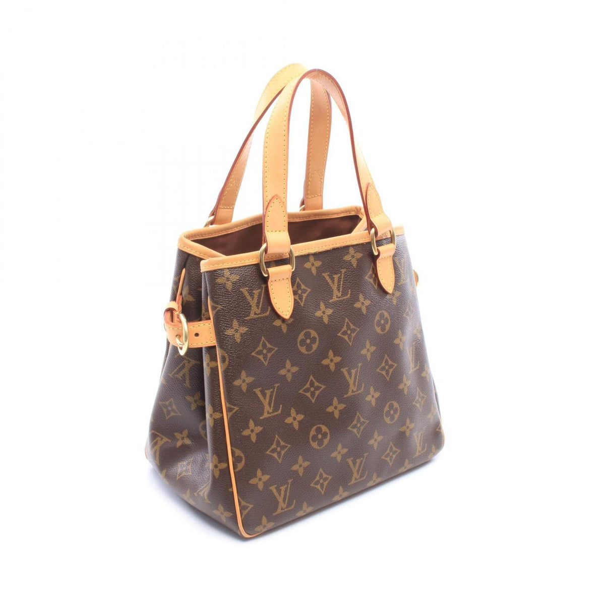 Louis Vuitton Brown Coated Canvas Leather Handbag (Pre-Owned)