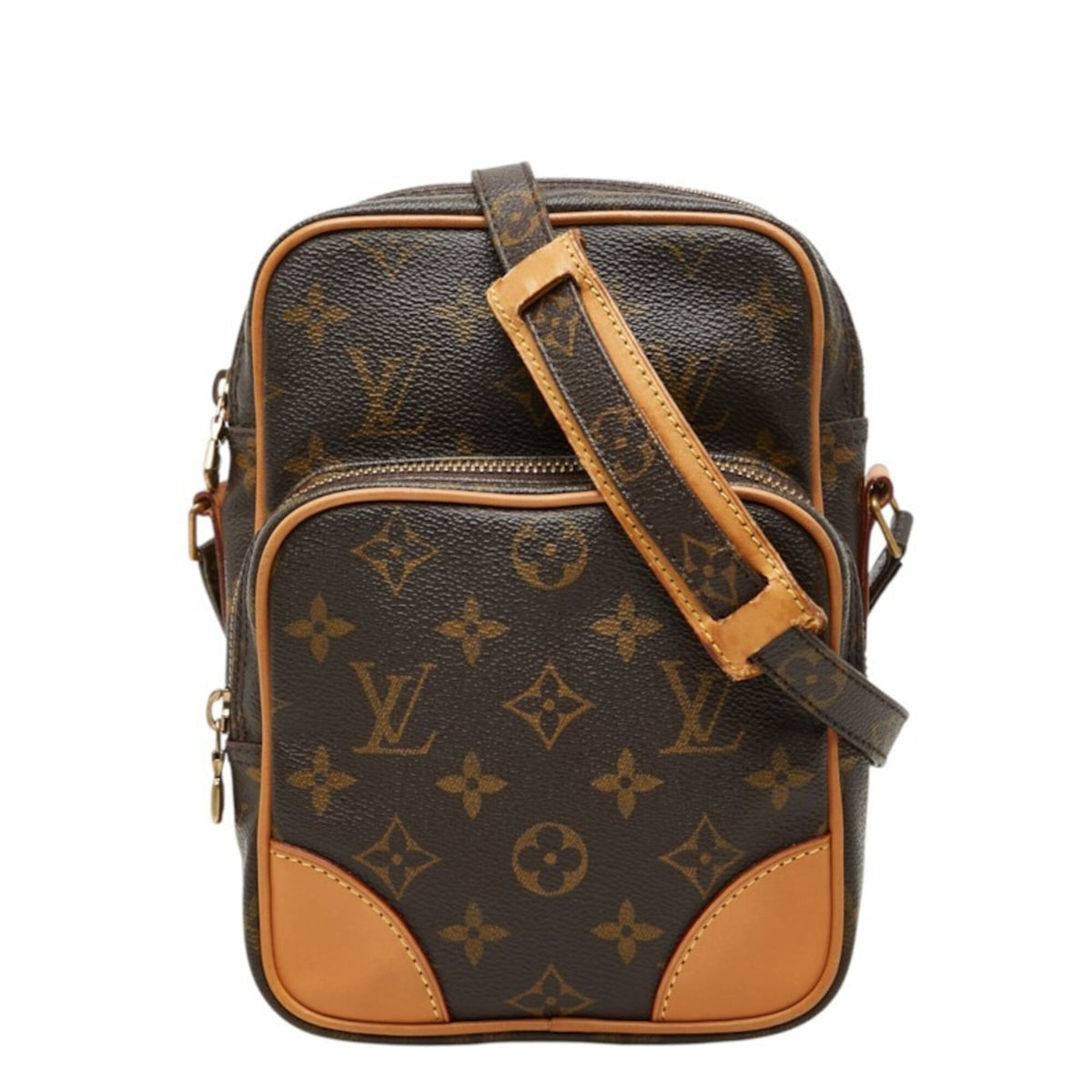 Louis Vuitton Monogram Brown Pvc Leather Shoulder Bag (Pre-Owned)