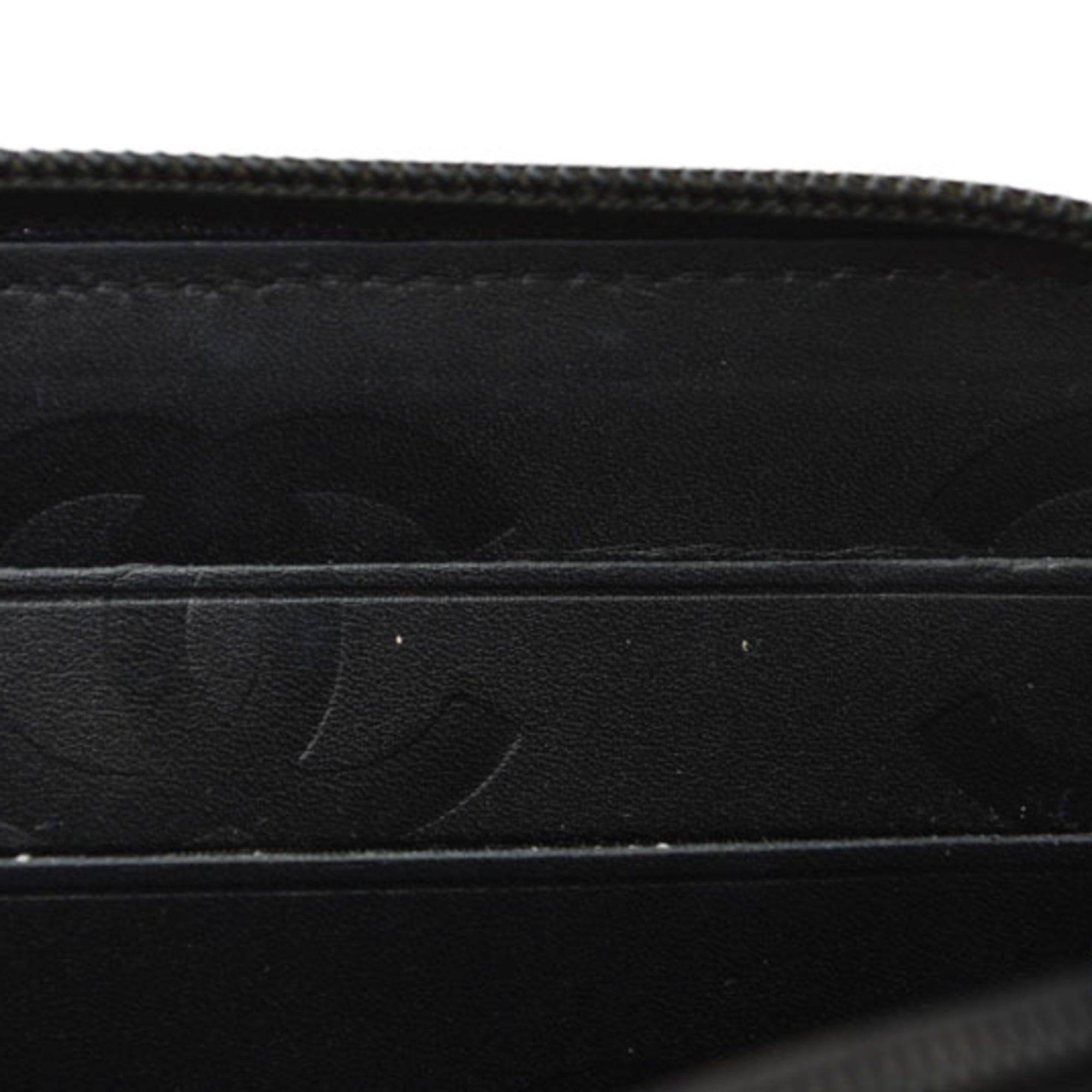 Chanel Black Cambon Ligne Long Wallet (Bi-Fold) (Pre-Owned)