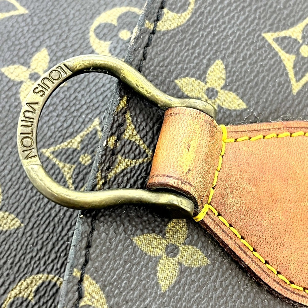 Louis Vuitton Brown Monogram Shoulder Bag (Pre-Owned)