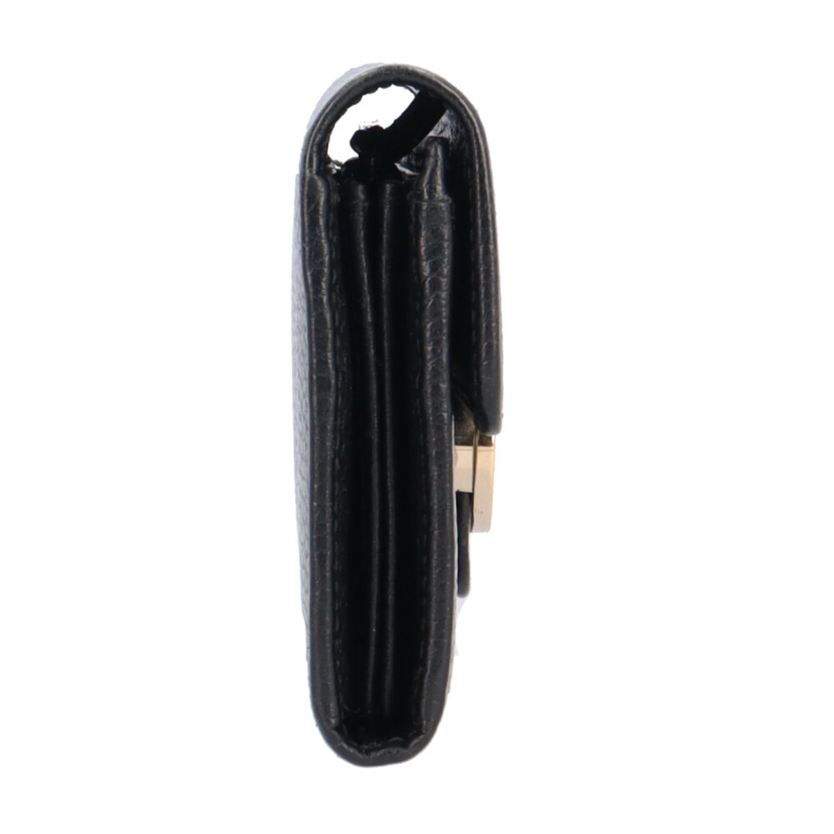Gucci Black Leather Long Wallet (Bi-Fold) (Pre-Owned)