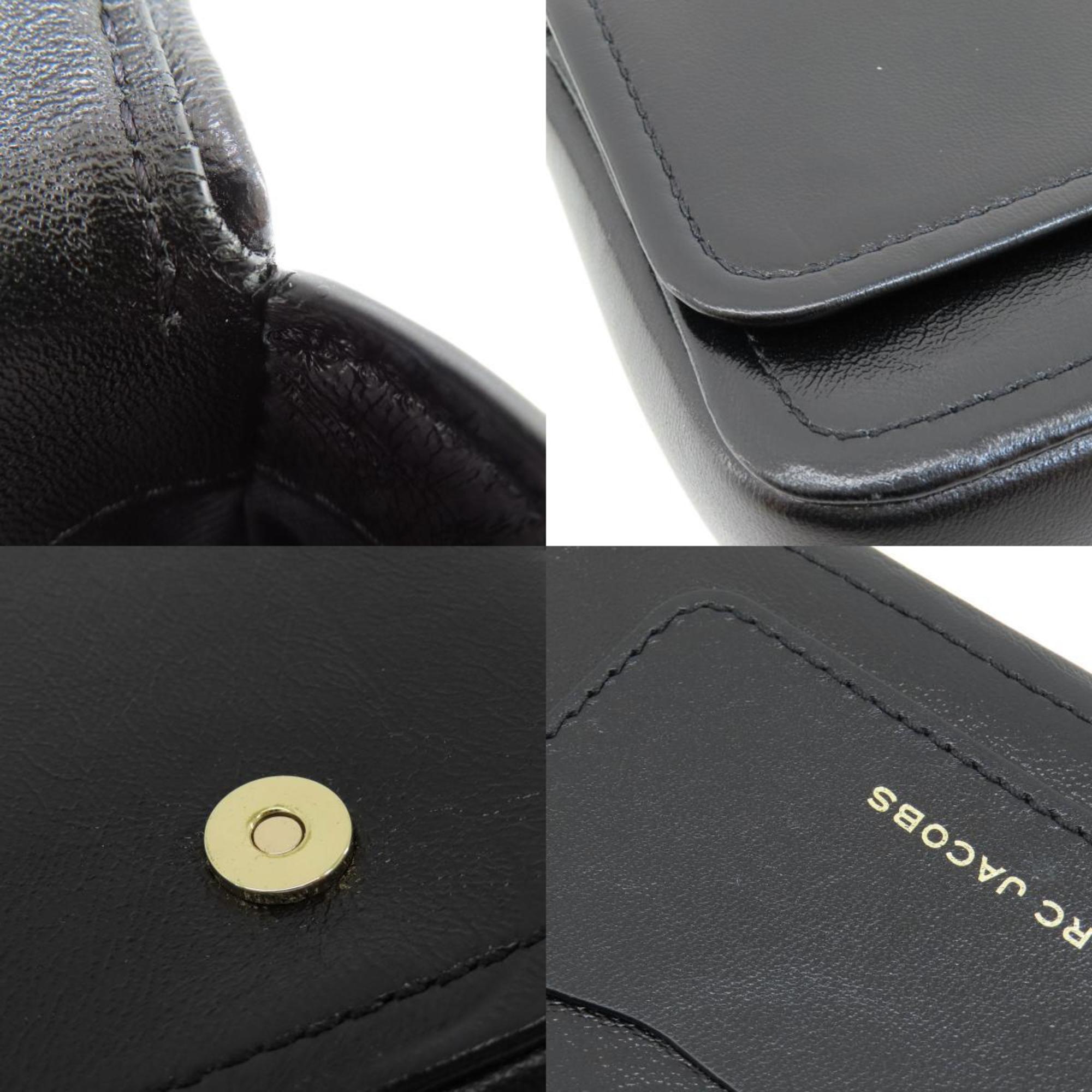 Marc Jacobs Black Leather Shoulder Bag (Pre-Owned)