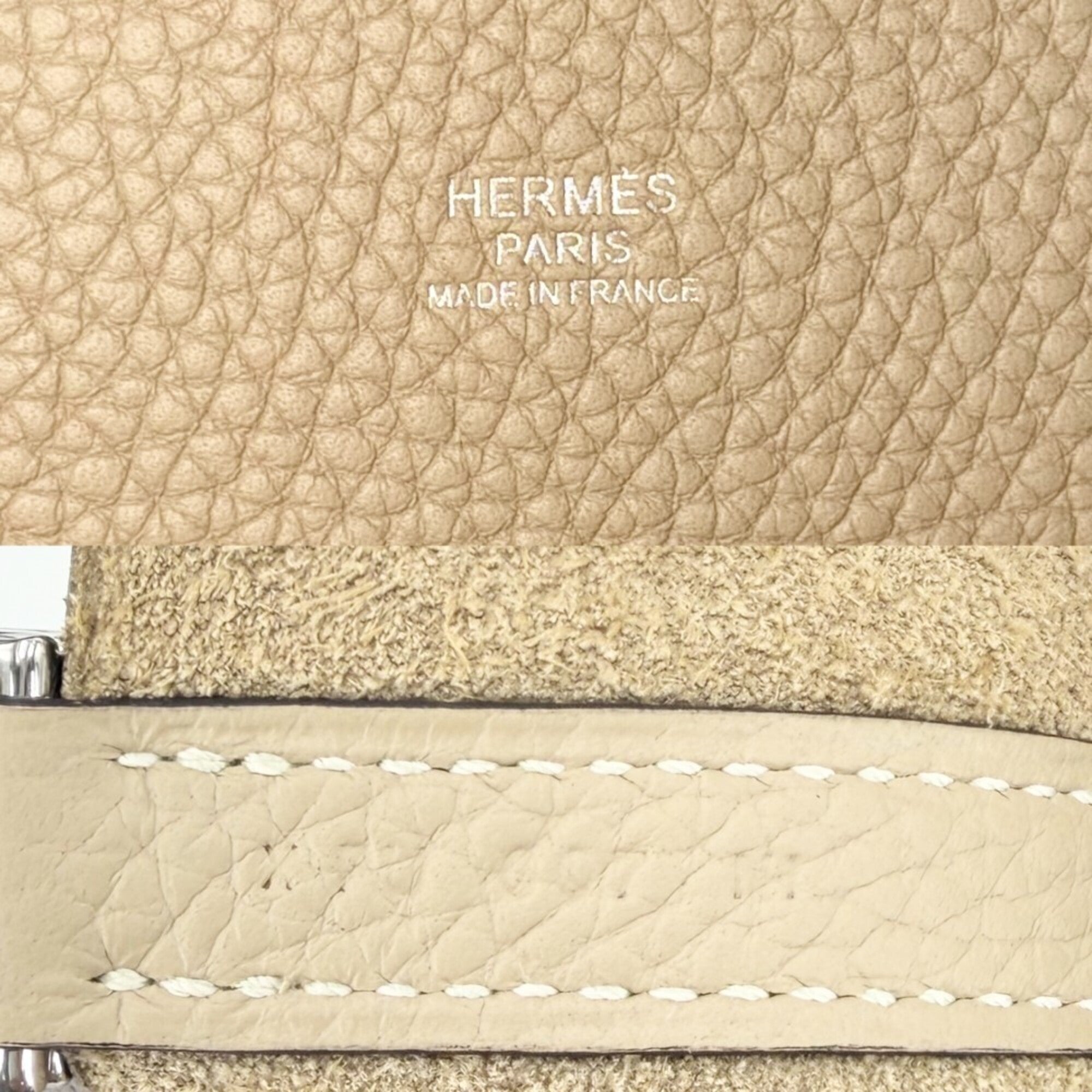 Hermes Beige Handbag (Pre-Owned)