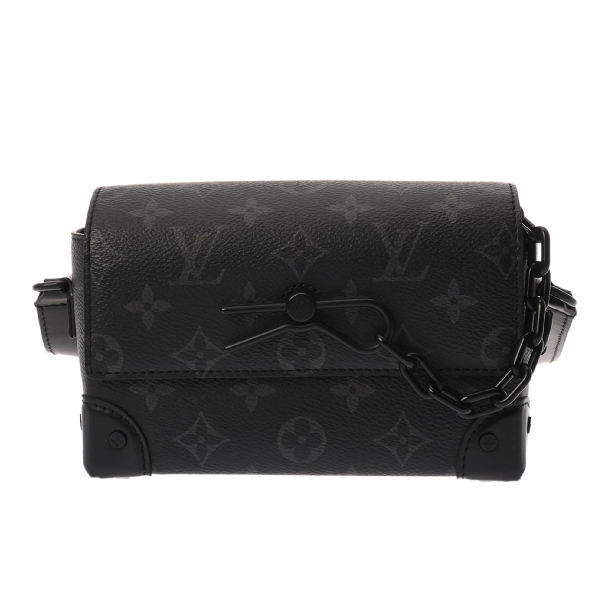 Louis Vuitton Black Monogram Eclipse Shoulder Bag (Pre-Owned)