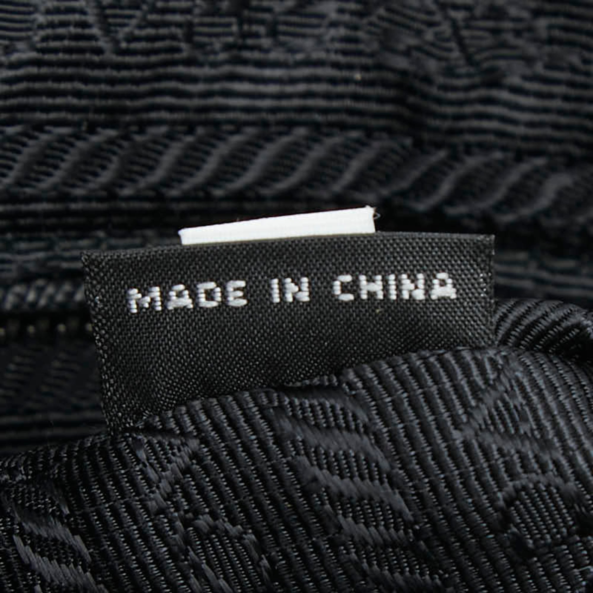 Prada Black Nylon Handbag (Pre-Owned)