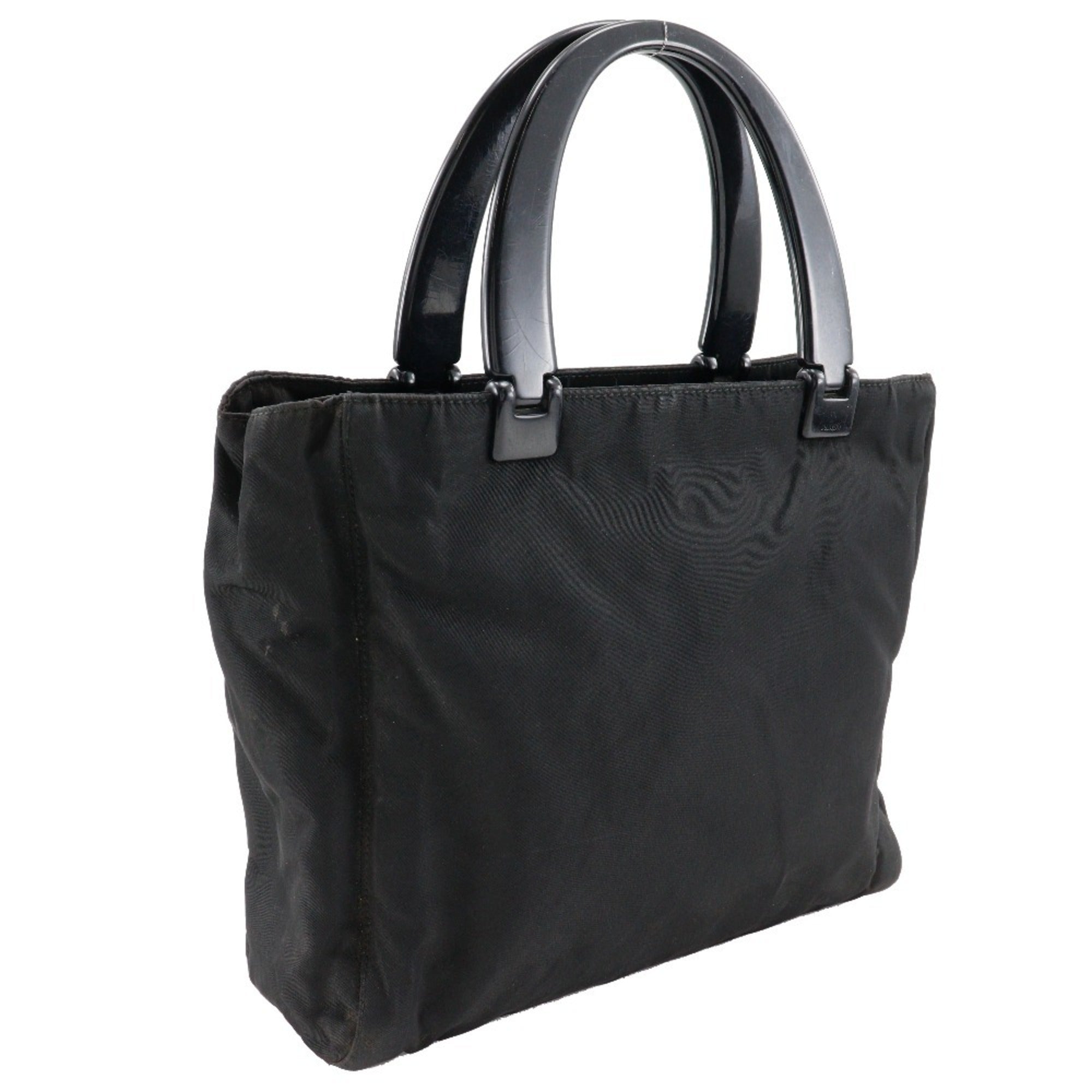 Prada Black Nylon Handbag (Pre-Owned)