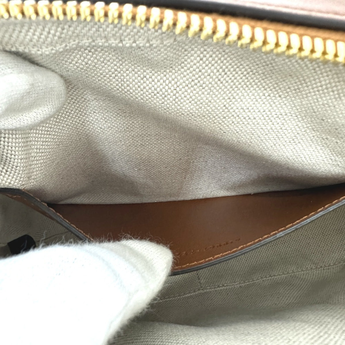 Gucci Brown Leather Shoulder Bag (Pre-Owned)