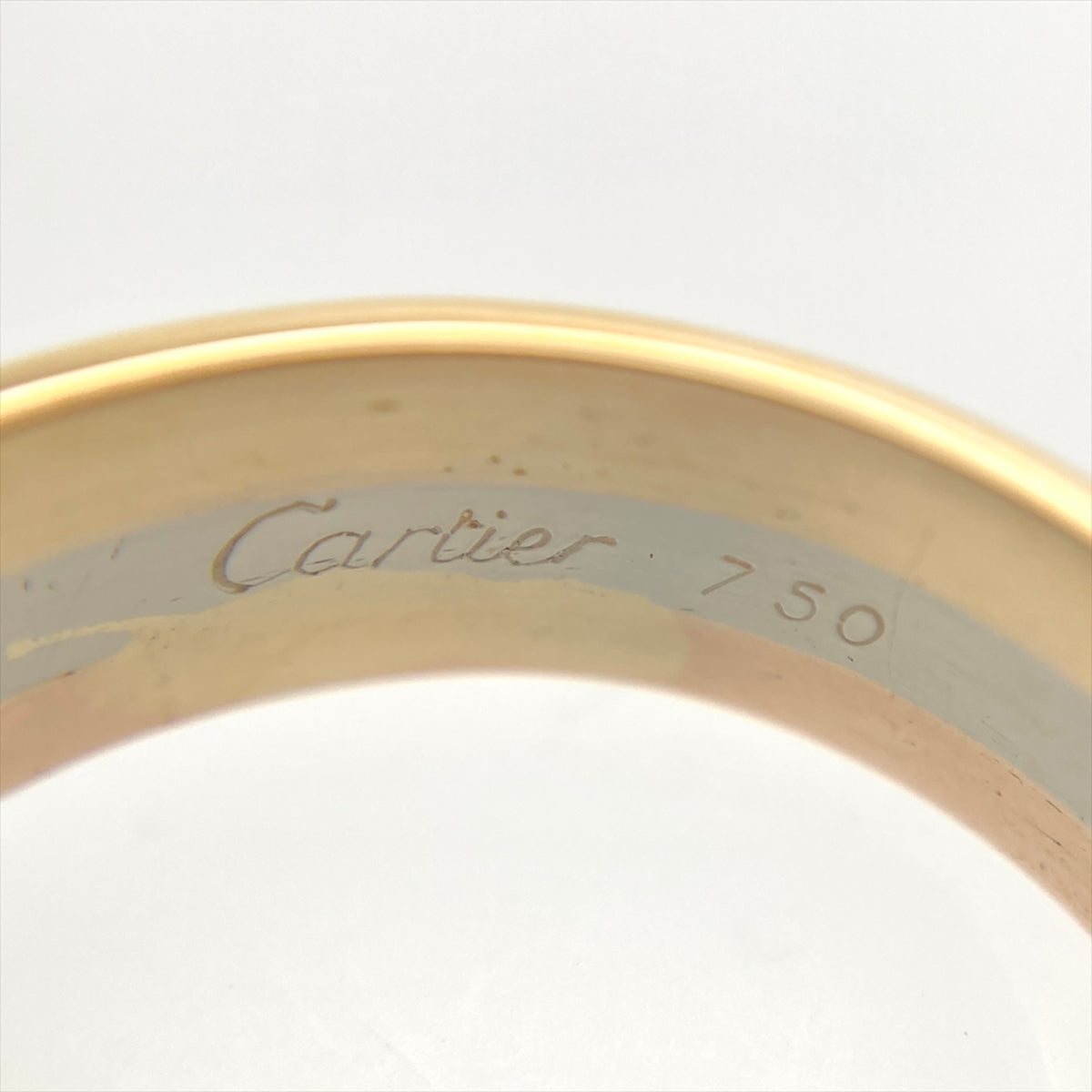 Cartier Yellow Gold (18K) Pink Gold (18K) White Gold (18K) Band Ring (Pre-Owned)