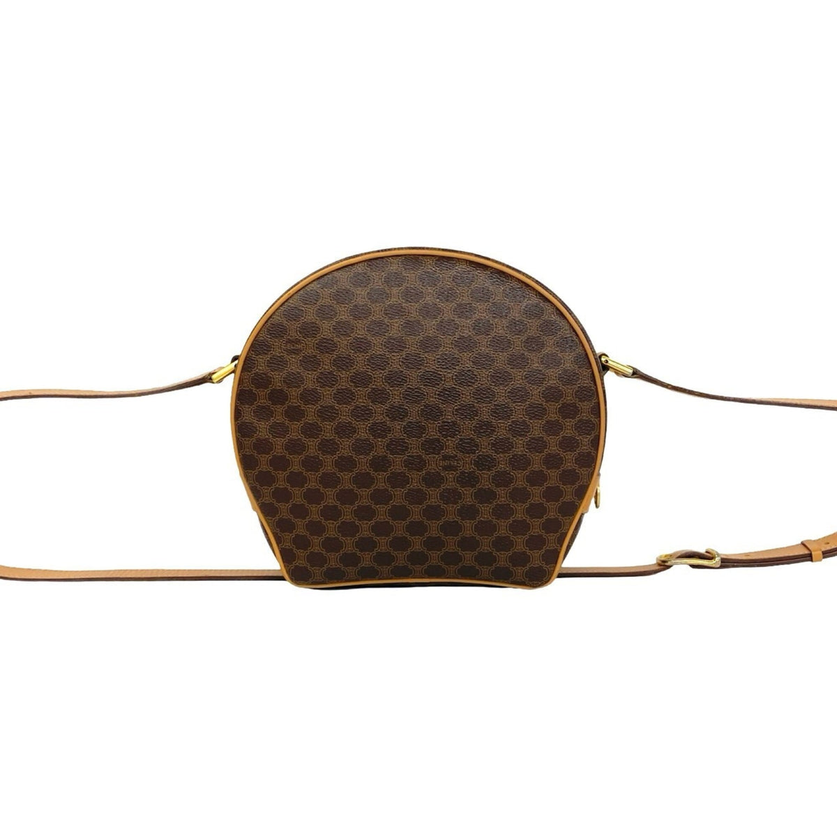 Celine Brown Leather Pvc Shoulder Bag (Pre-Owned)