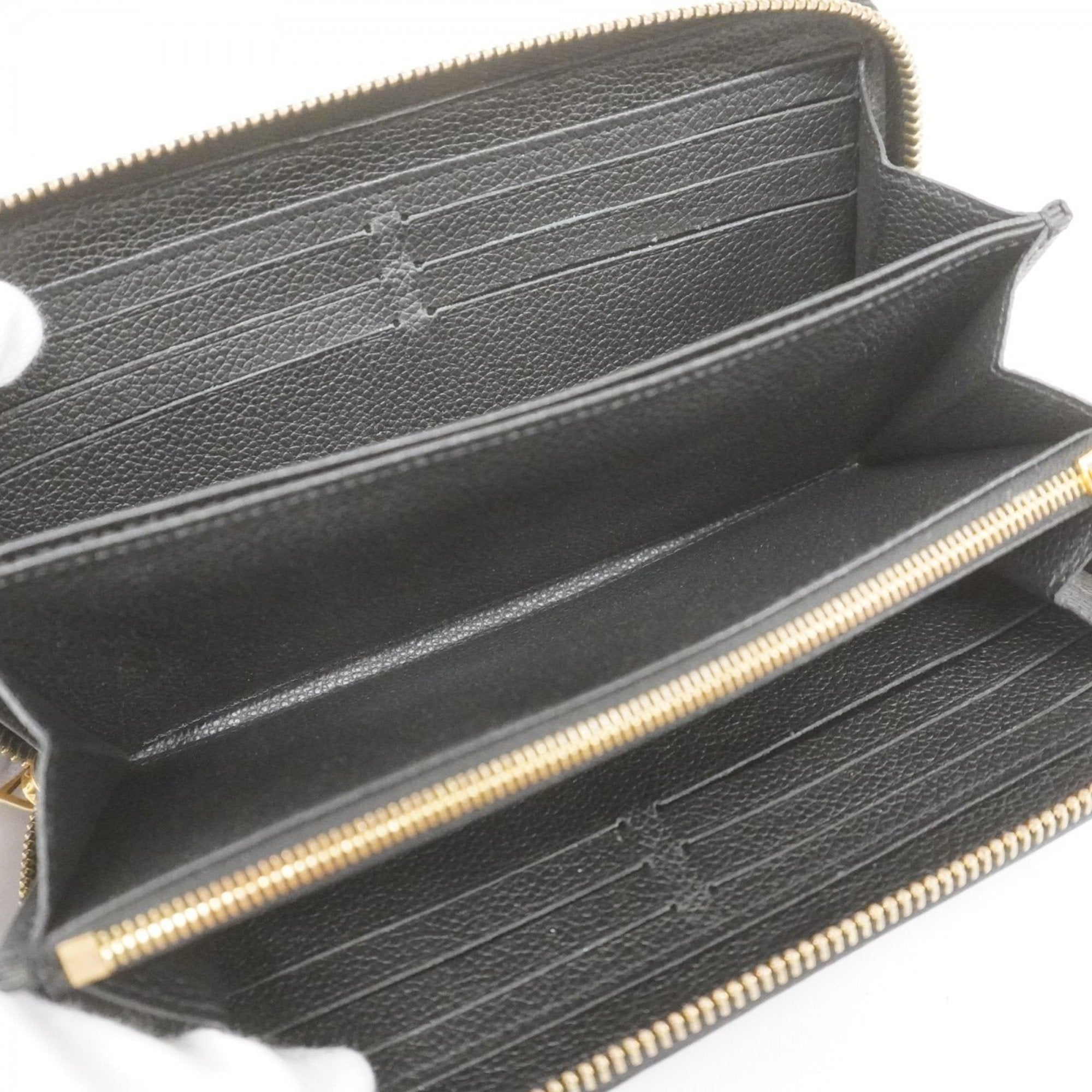 Louis Vuitton Noir Long Wallet (Bi-Fold) (Pre-Owned)