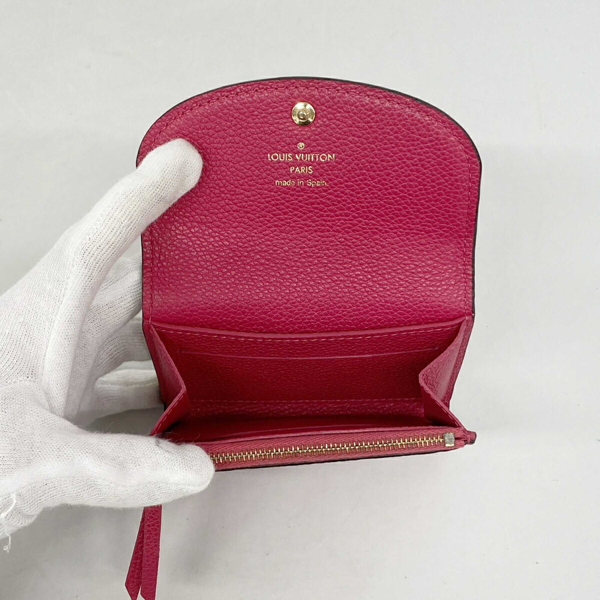 Louis Vuitton Pink Coin Purse/Coin Case (Pre-Owned)