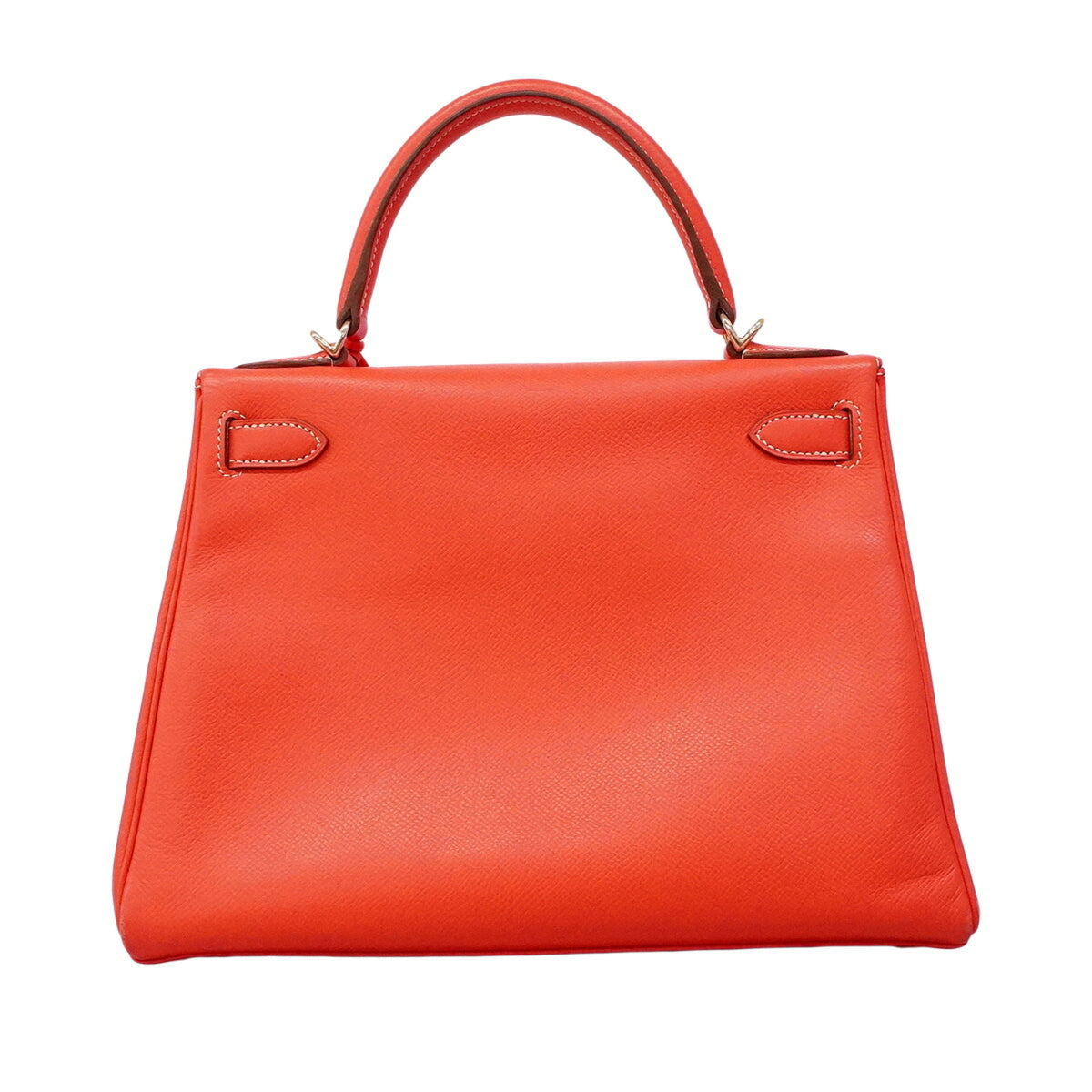 Hermes Gold Rose Jaipur Leather Handbag (Pre-Owned)