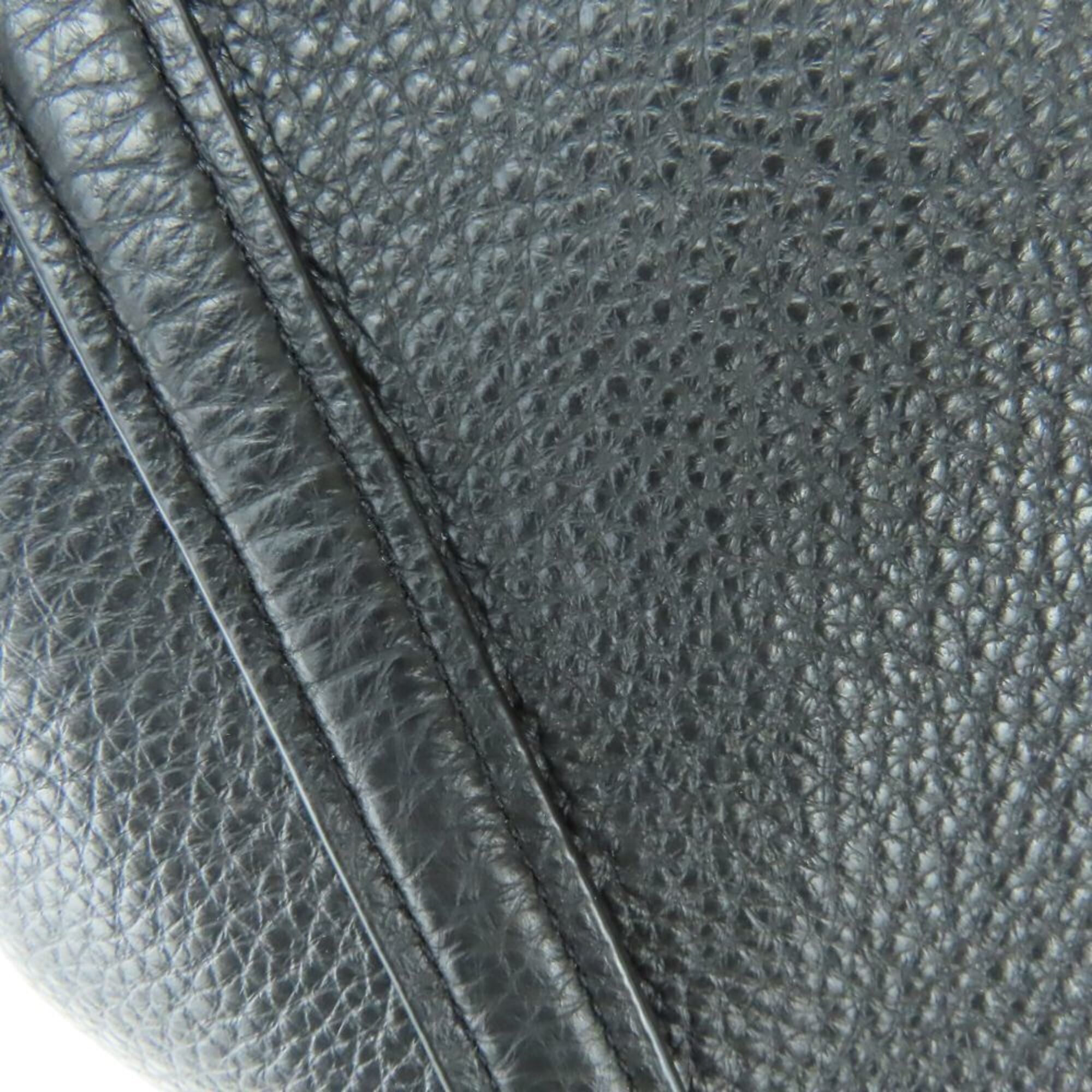 Coach Black Leather Tote Bag (Pre-Owned)