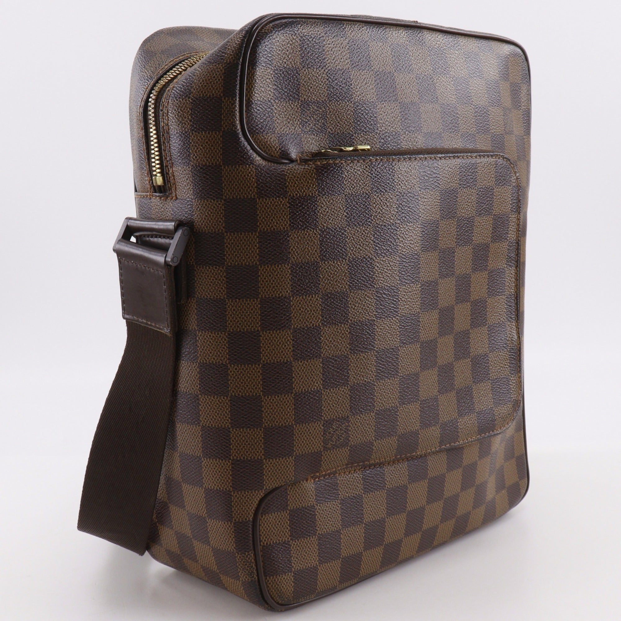 Louis Vuitton Brown Damier Canvas Shoulder Bag (Pre-Owned)