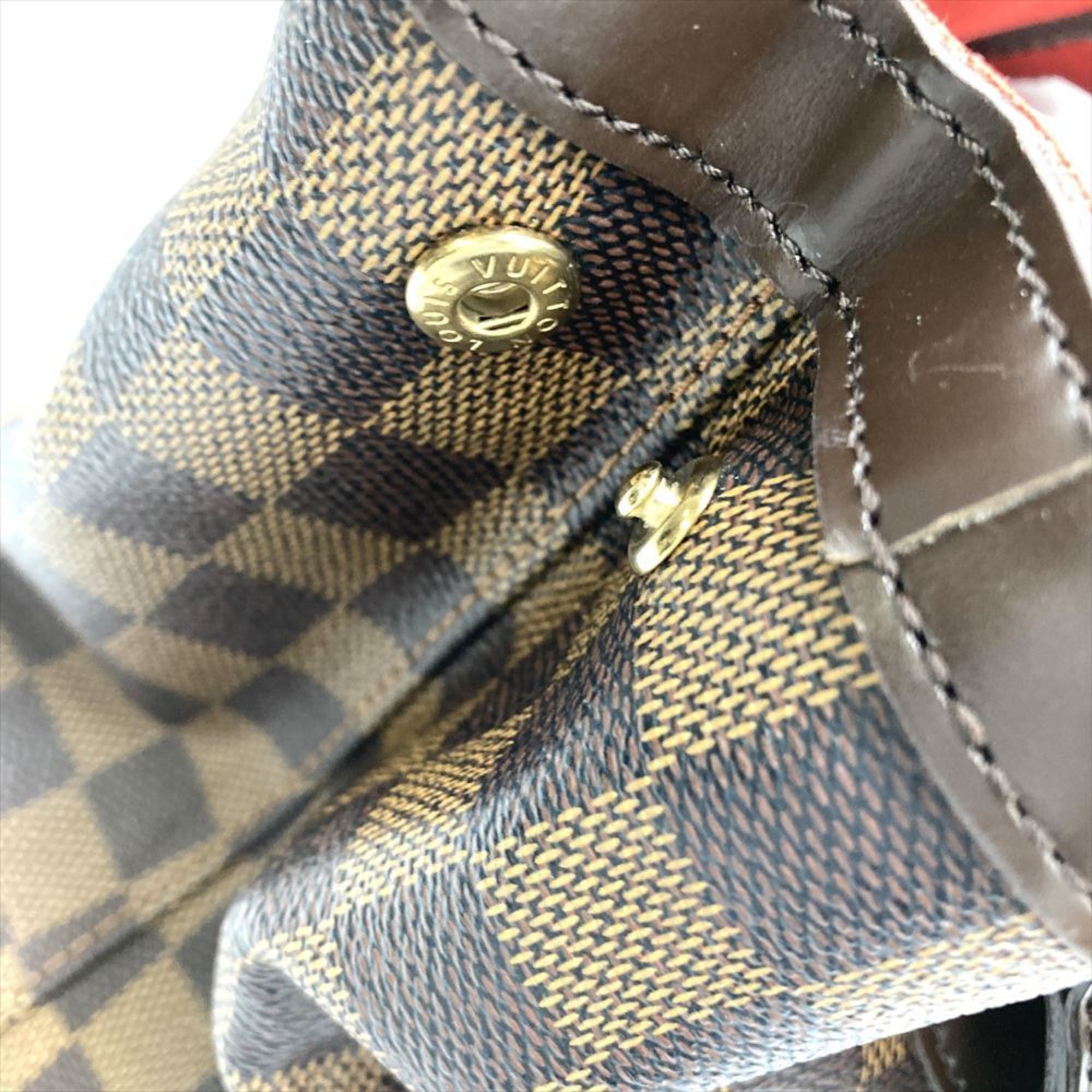 Louis Vuitton Brown Damier Canvas Handbag (Pre-Owned)